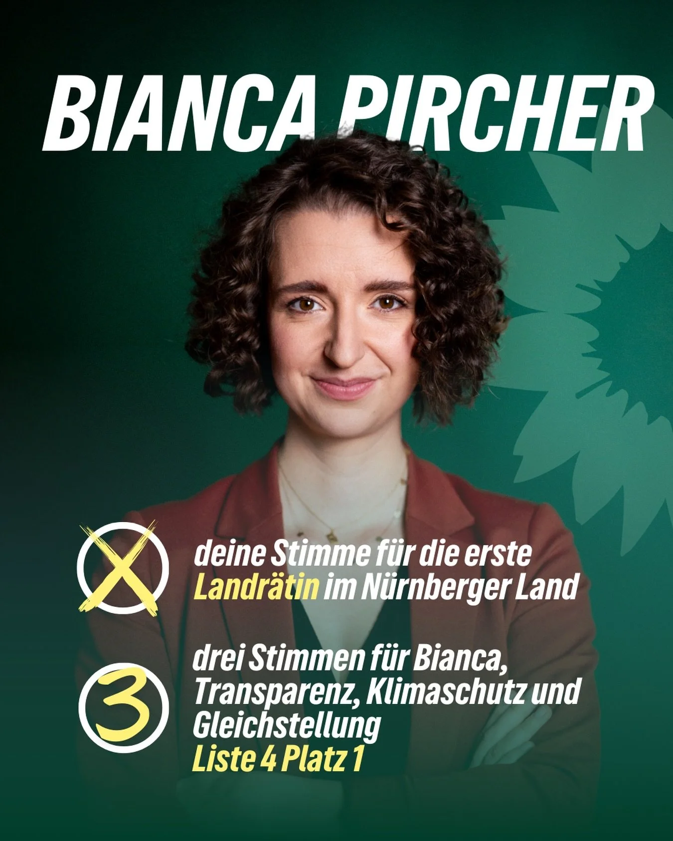 Eure Stimmen am #W&auml;hltFrauenTag 🙏🏻

Ich bin wirklich nicht der Typ &bdquo;bitte bitte w&auml;hlt mich&ldquo; &ndash; aber genau jetzt h&auml;ngt&rsquo;s daran: Am 8. M&auml;rz brauche ich euer volles Vertrauen. Und ja: alle Stimmen, die ihr mi