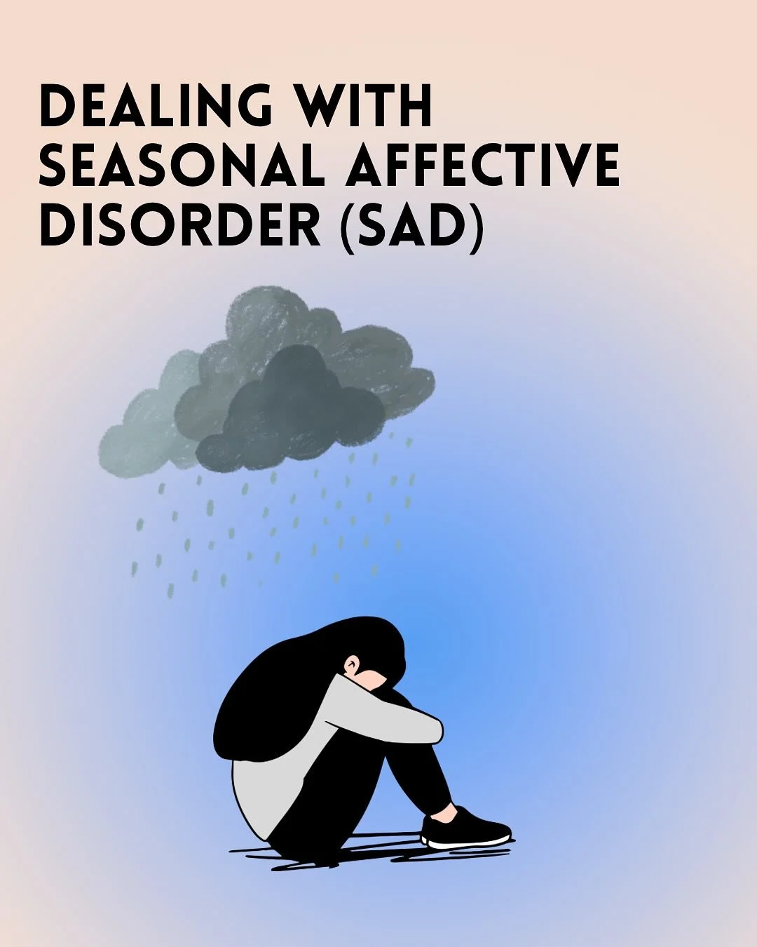 As the days get shorter, it&rsquo;s common to feel your mood shift. Seasonal Affective Disorder (SAD) can bring fatigue, sadness, and changes in sleep but you don&rsquo;t have to face it alone. 🌧💙 

Small steps like light exposure, movement, connec