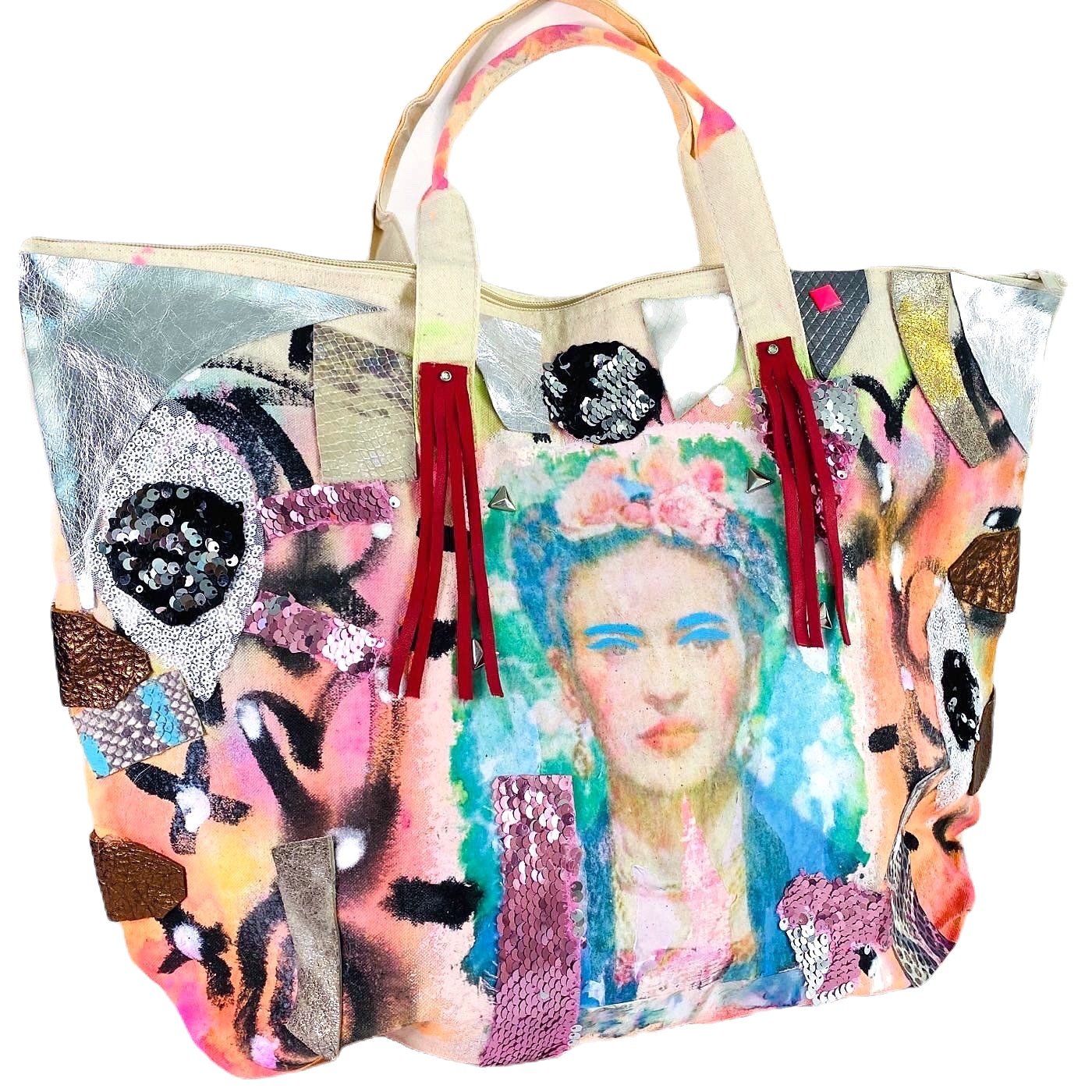 Frida Kahlo handmade bag Myxt Art.jpg