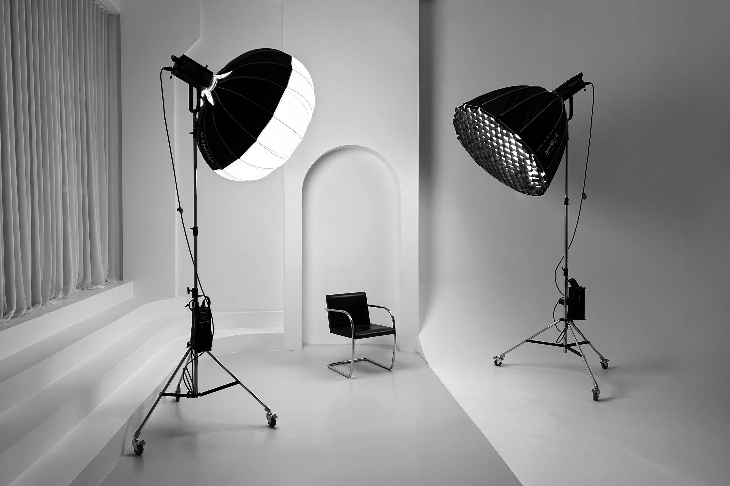 Verslo fotosesija studijoje