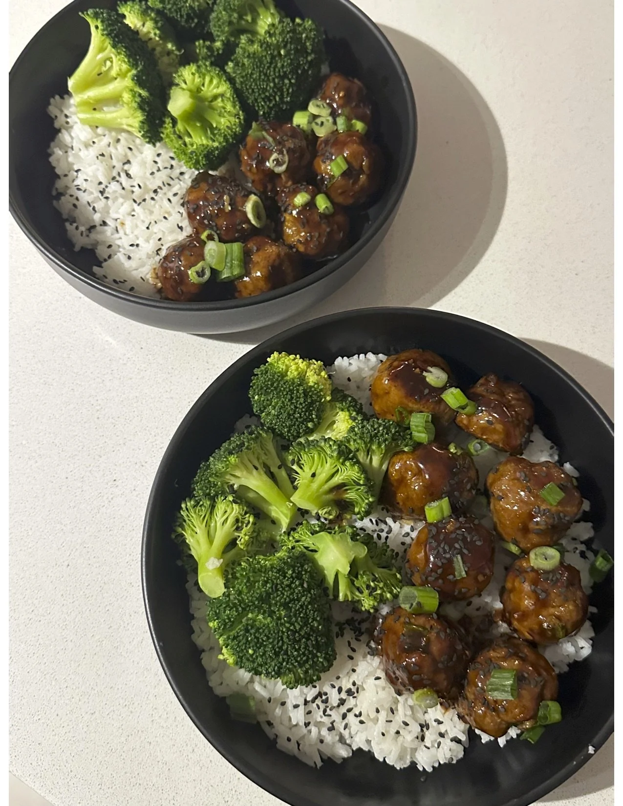 Boulettes de dinde sauce asiatique