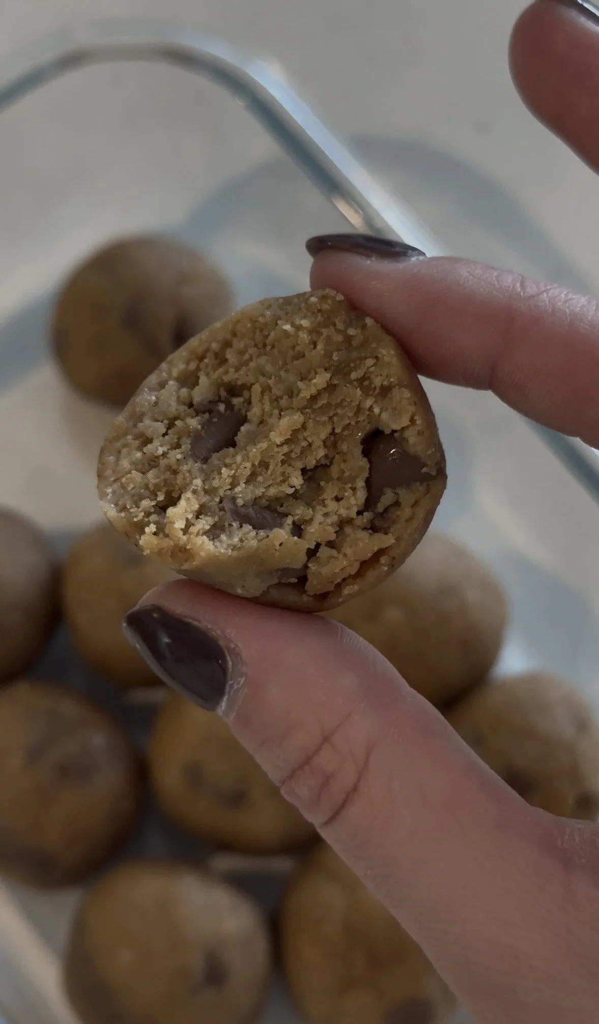 Boules de pâte à biscuit à la PVT