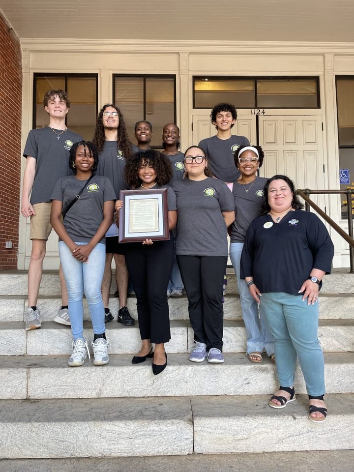 Newton County Honors Youth Action Team During Mental Health Awareness Month