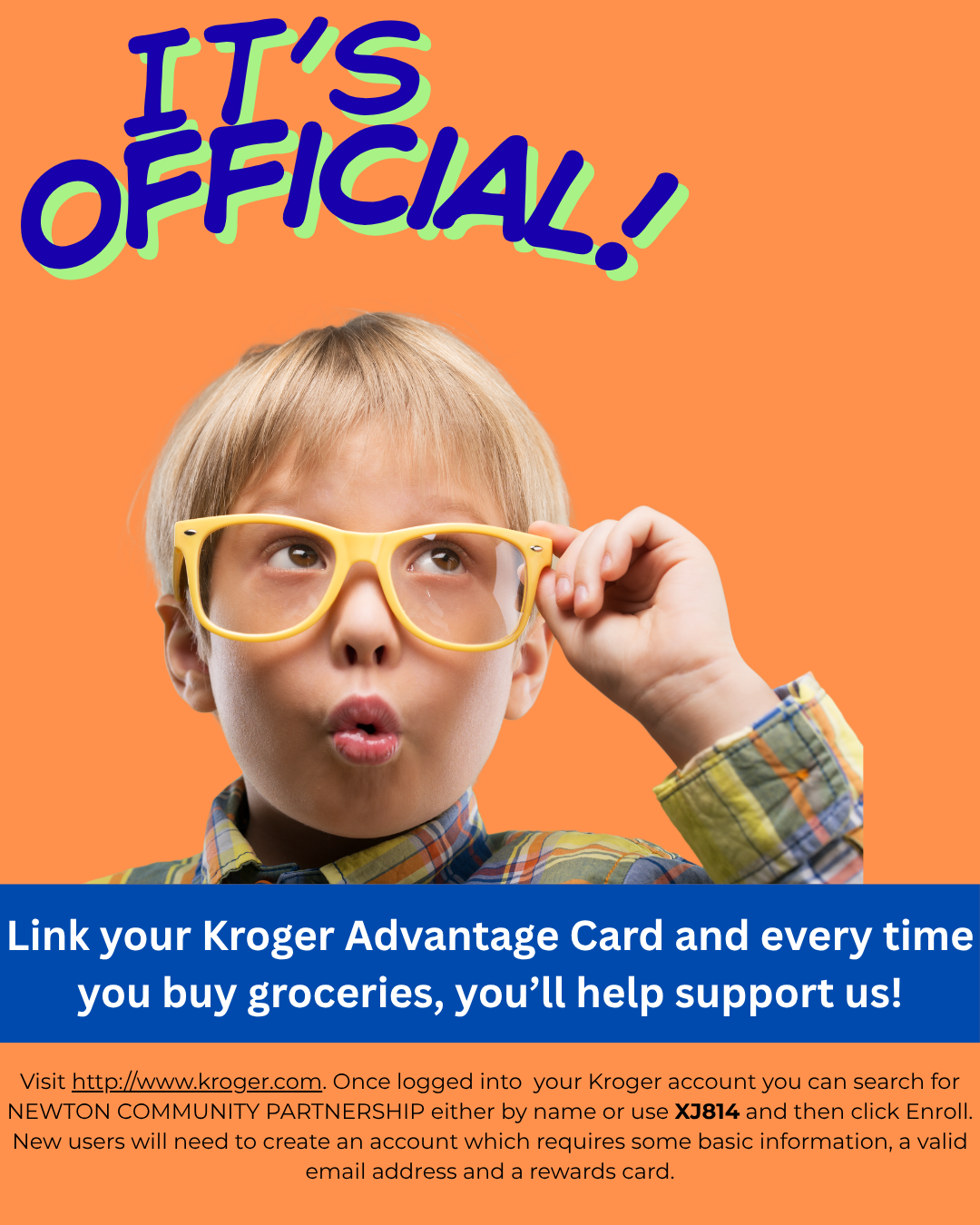 Newton Community Partnership Is Now a Kroger Community Rewards Partner — Here's How You Can Help