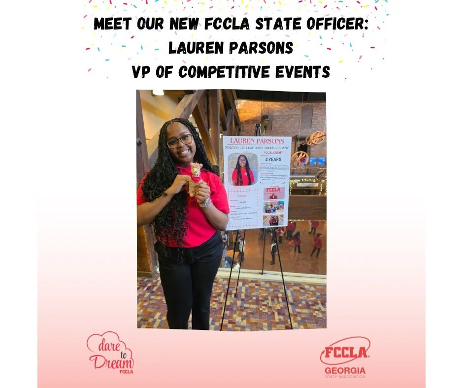 YAT Member Lauren Parsons Elected FCCLA State Officer