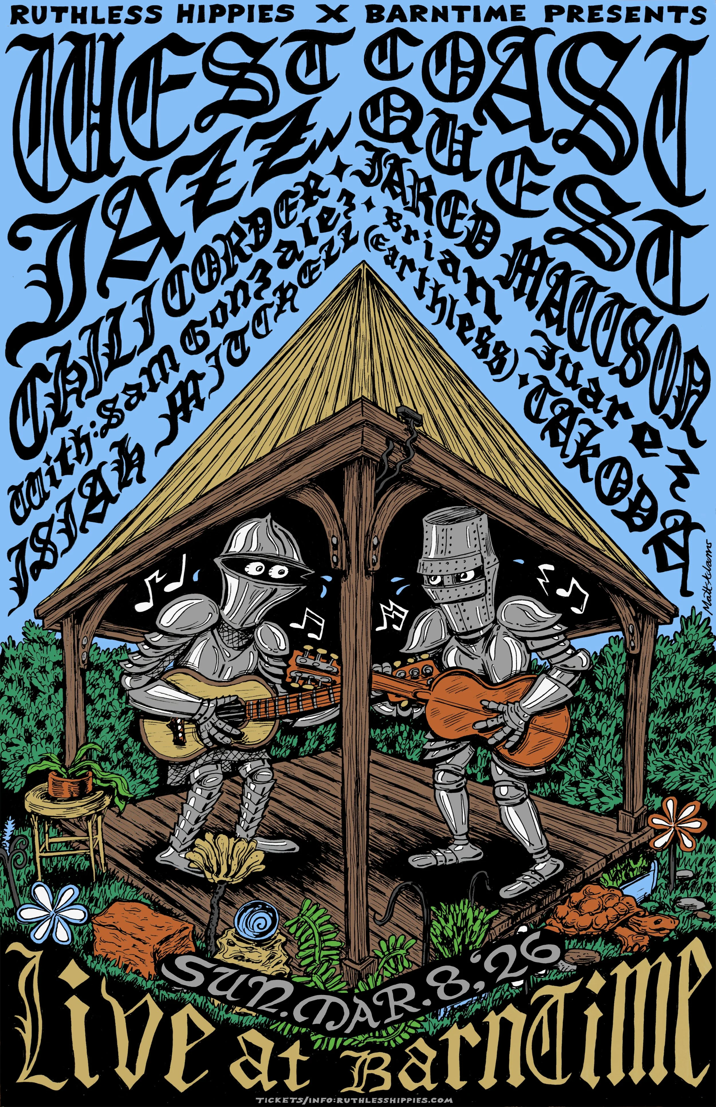 Jared Mattson x Chili Corder // Isaiah Mitchell WEST COAST JAZZ QUEST @ The Barn