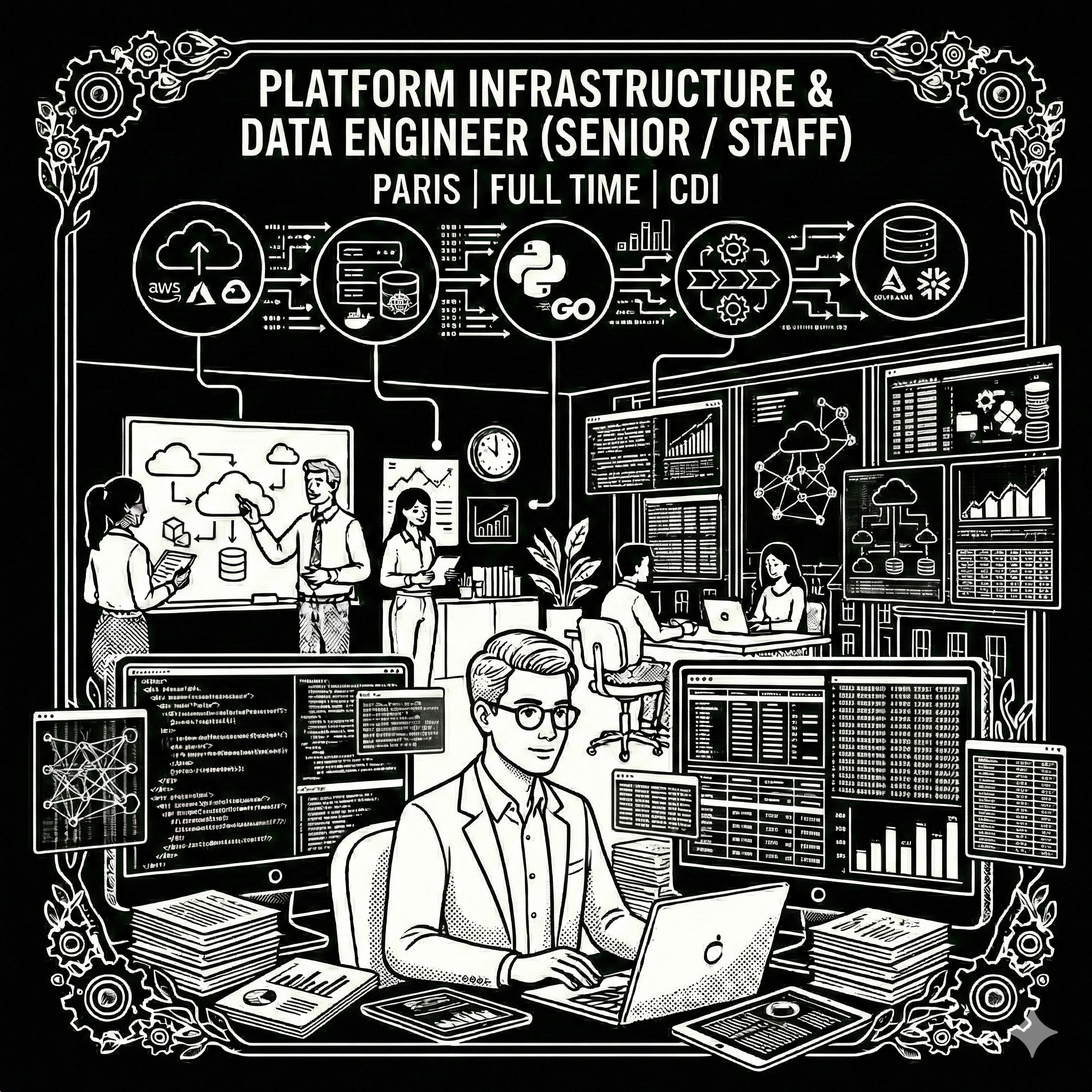 Platform Infrastructure &amp; Data Engineer (Senior/Staff)- Paris - France