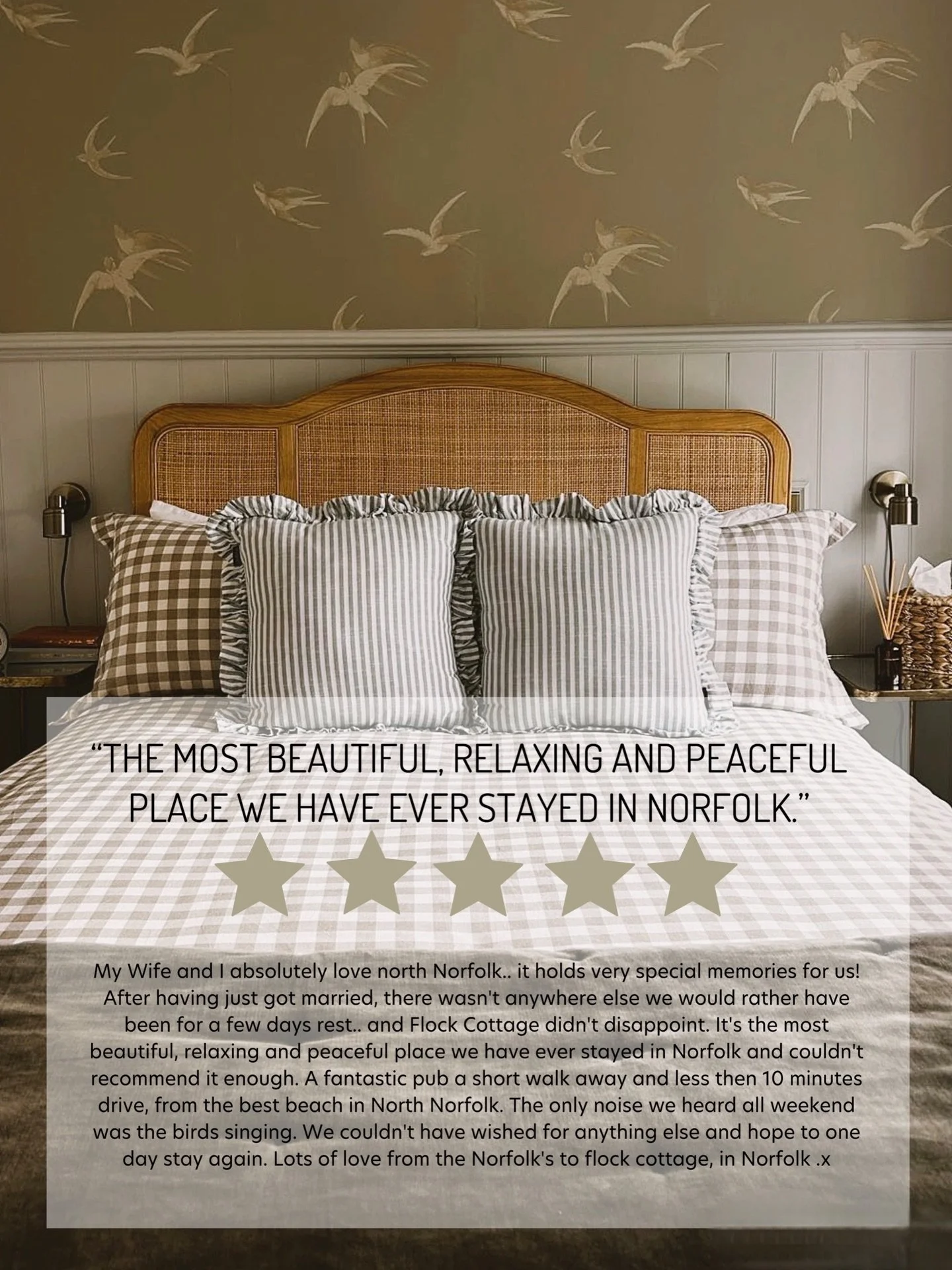 Now this one was special.. 💒 

When this lovely couple chose @flockcottageringstead for their mini moon, we felt incredibly honoured to be a small part of such a special chapter in their story.

Knowing our little cottage provided the perfect place 