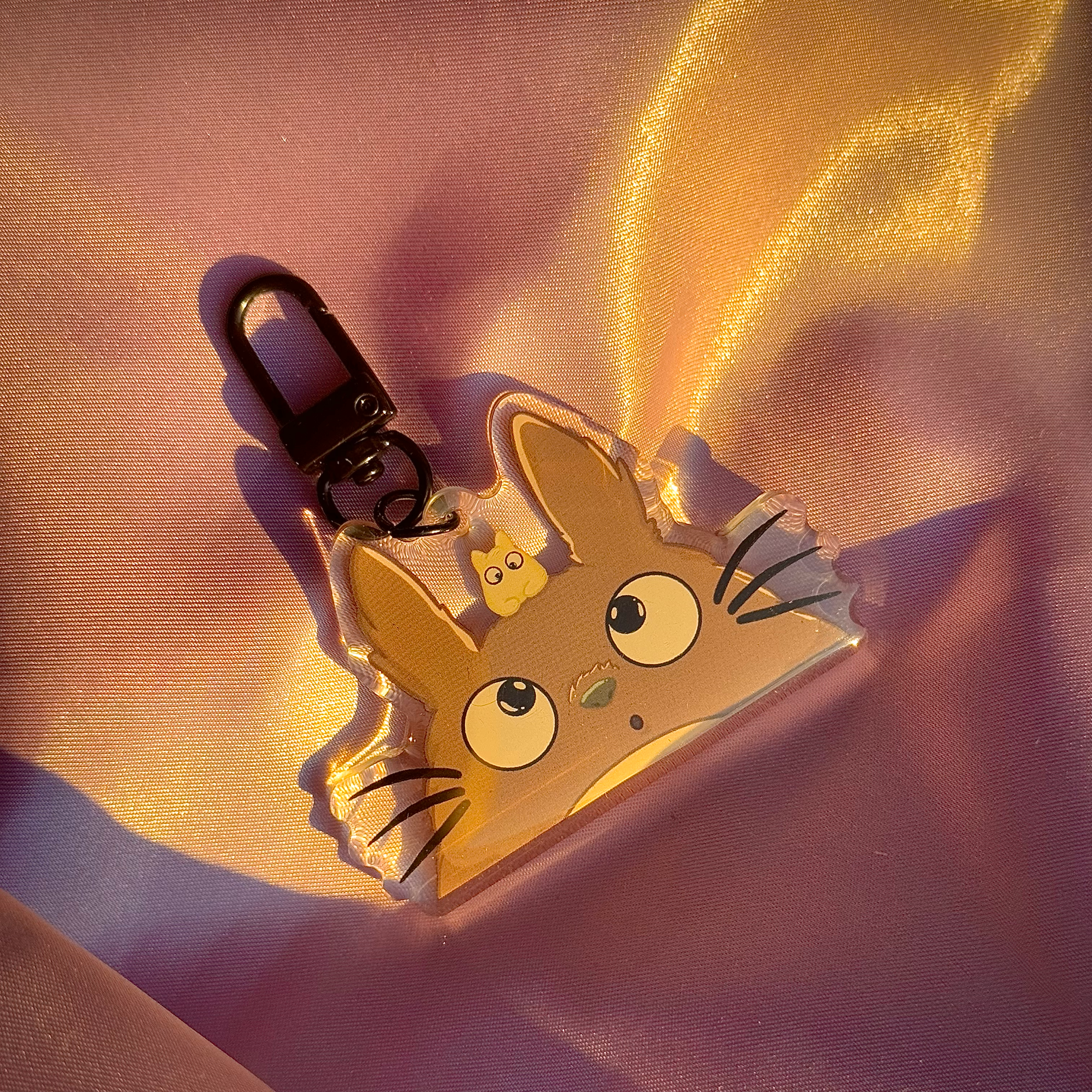 "Toto and Friend" Acrylic Keychain