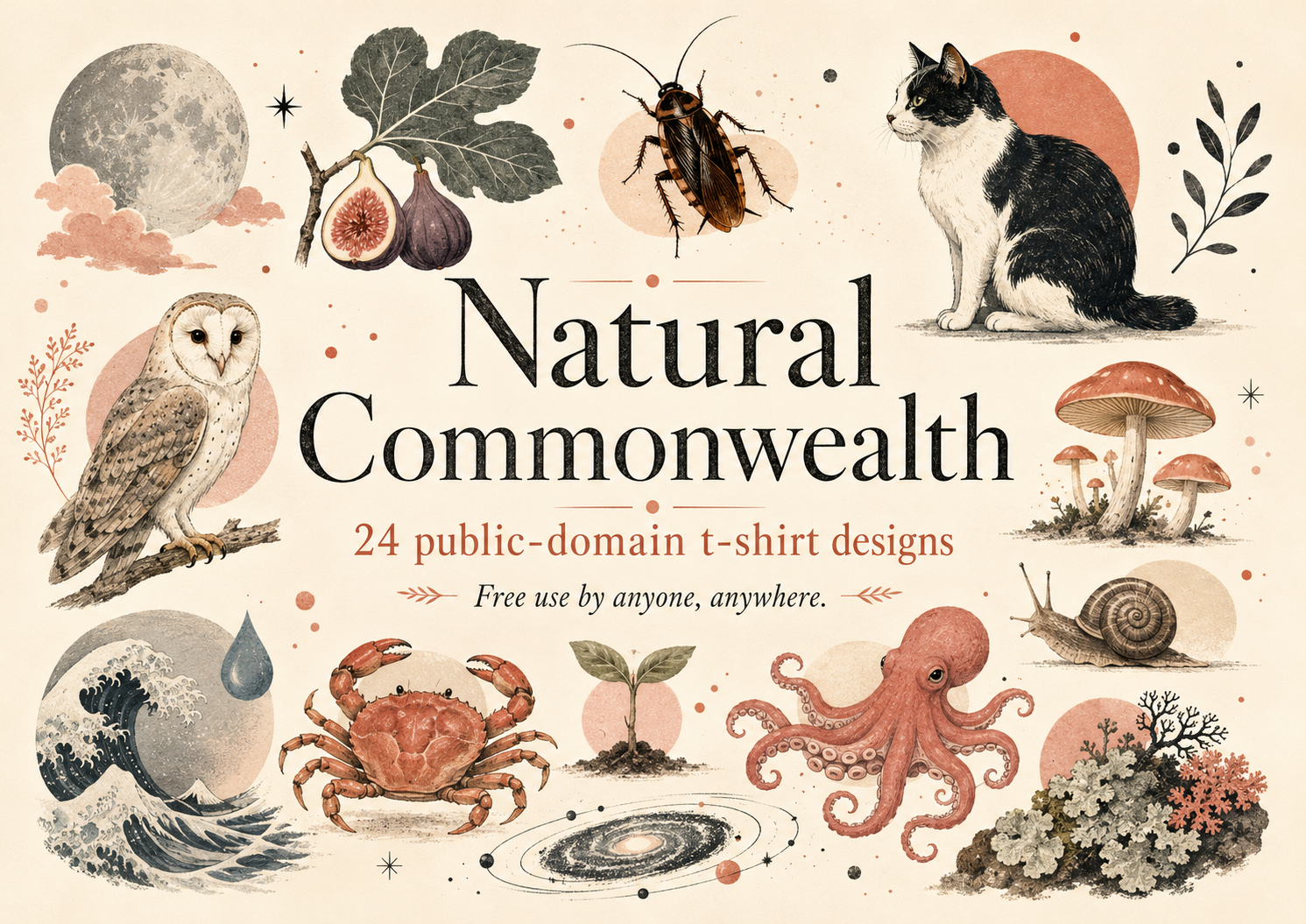 Public Domain T-Shirt Designs