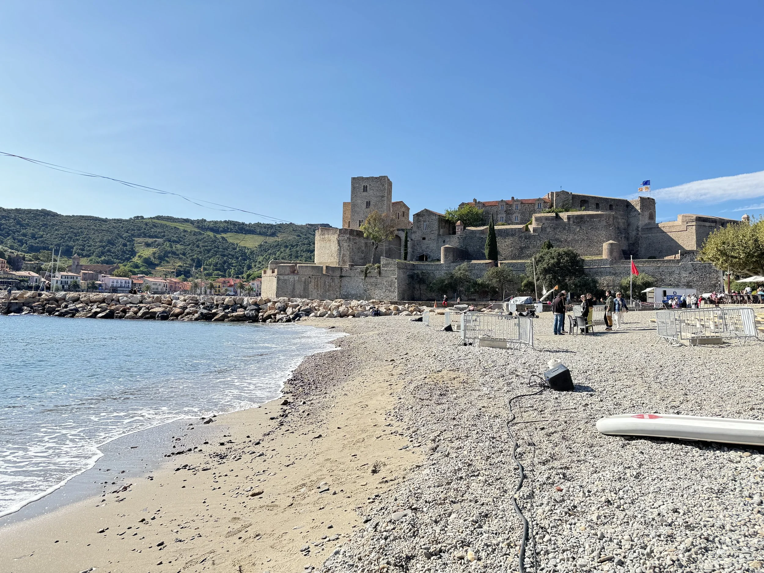 Collioure Royal Castle – dramatic seaside view with Mediterranean backdrop
