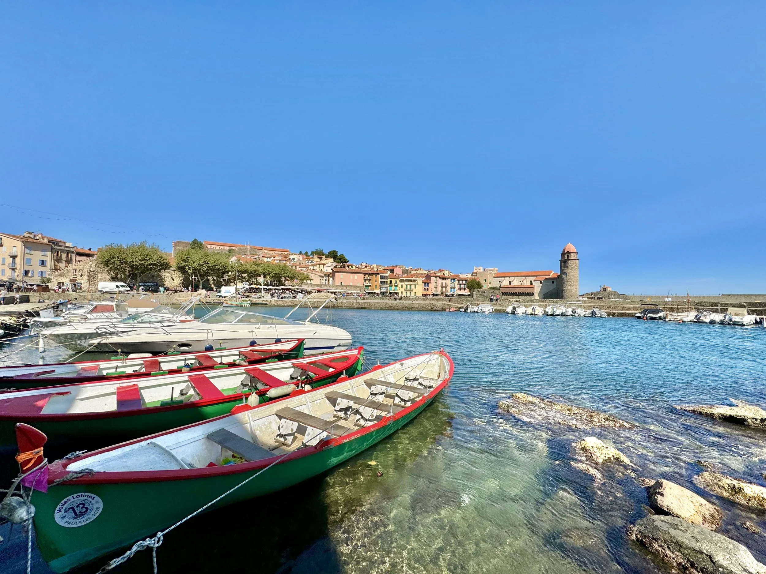 Collioure Port – dramatic seaside view with Mediterranean backdrop