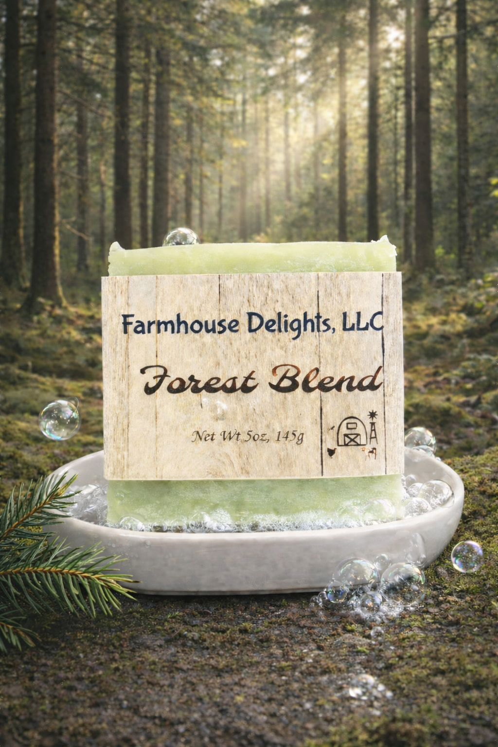 Forest Blend Beef Tallow Soap