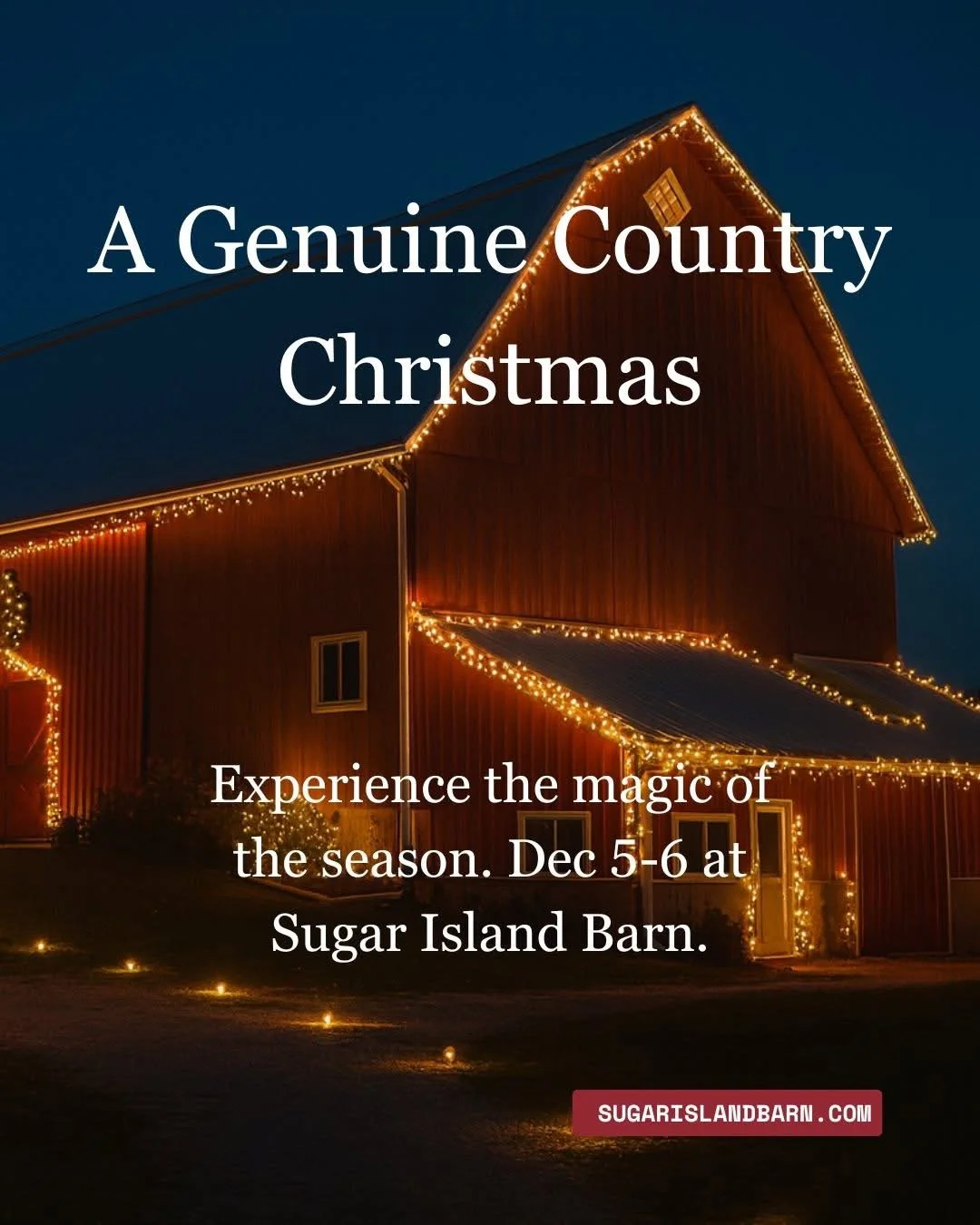 A genuine country Christmas 