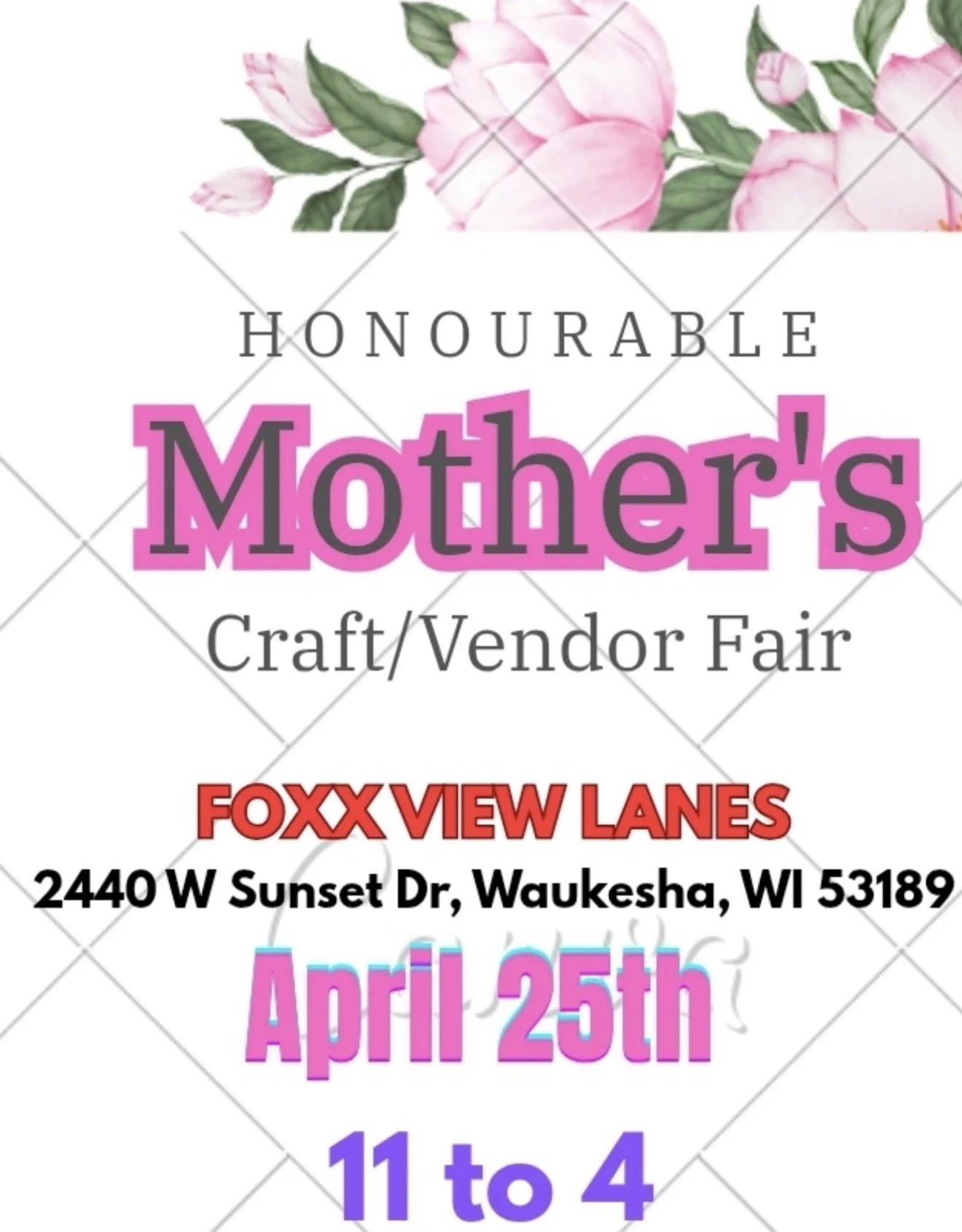 Honorable Mothers Vendor Fair