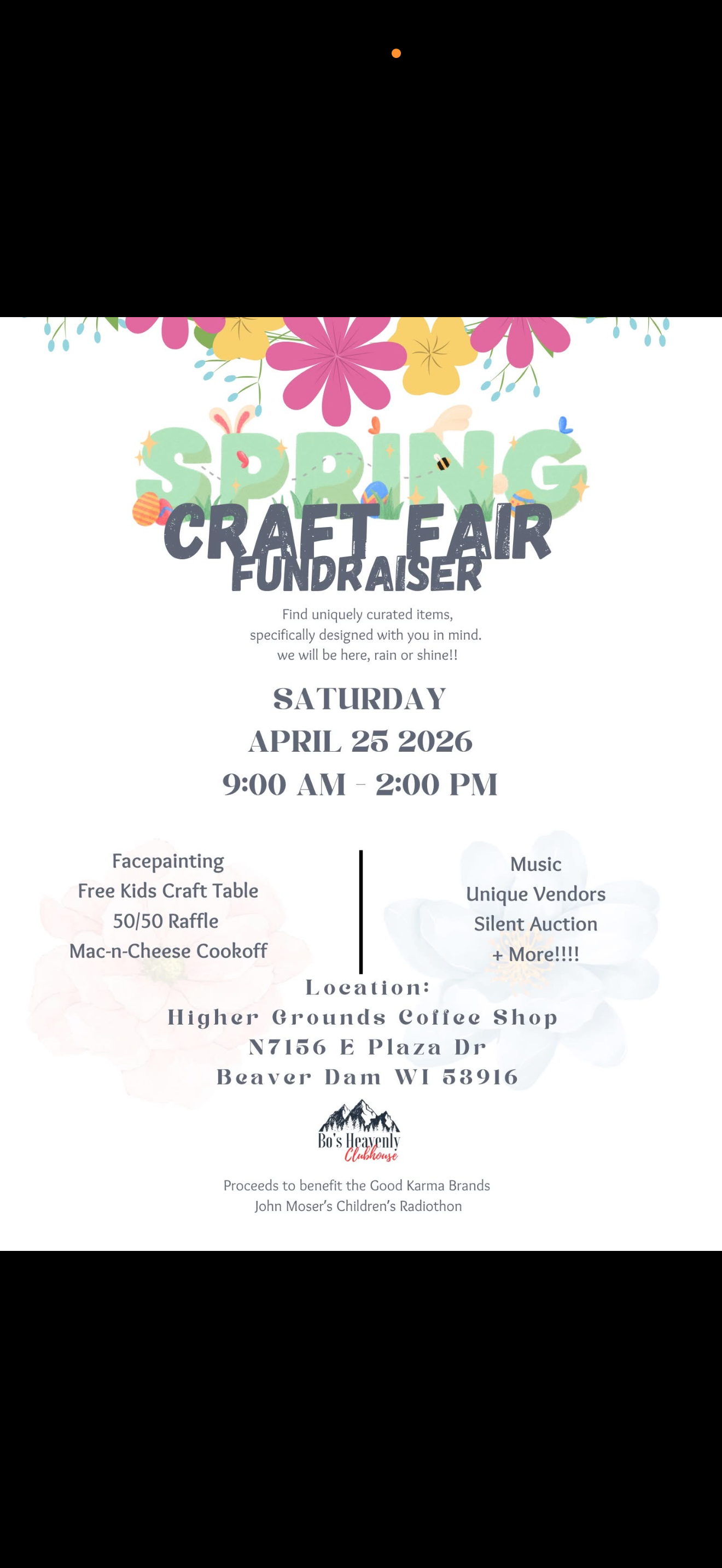 Spring Craft & Vendor Fair