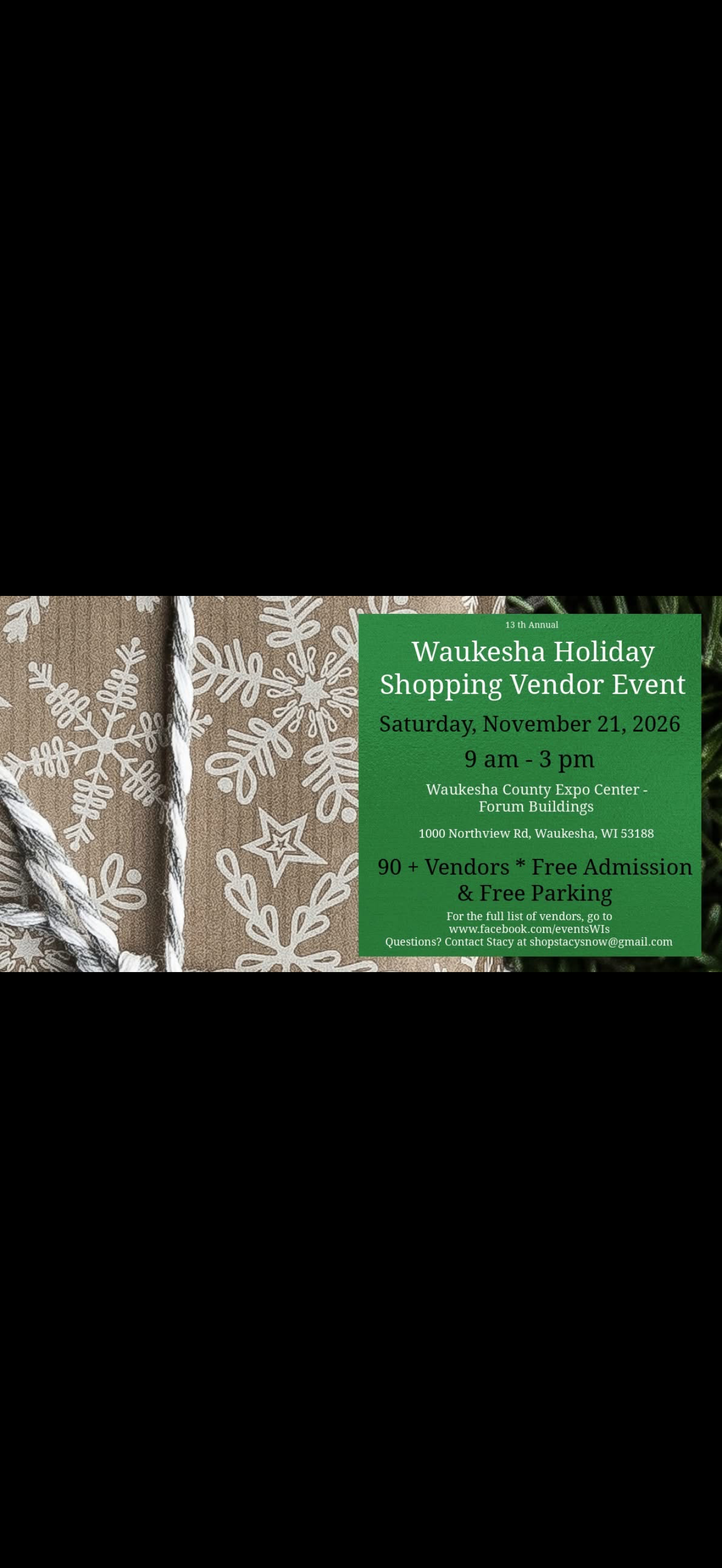Waukesha Holiday Kickoff Event