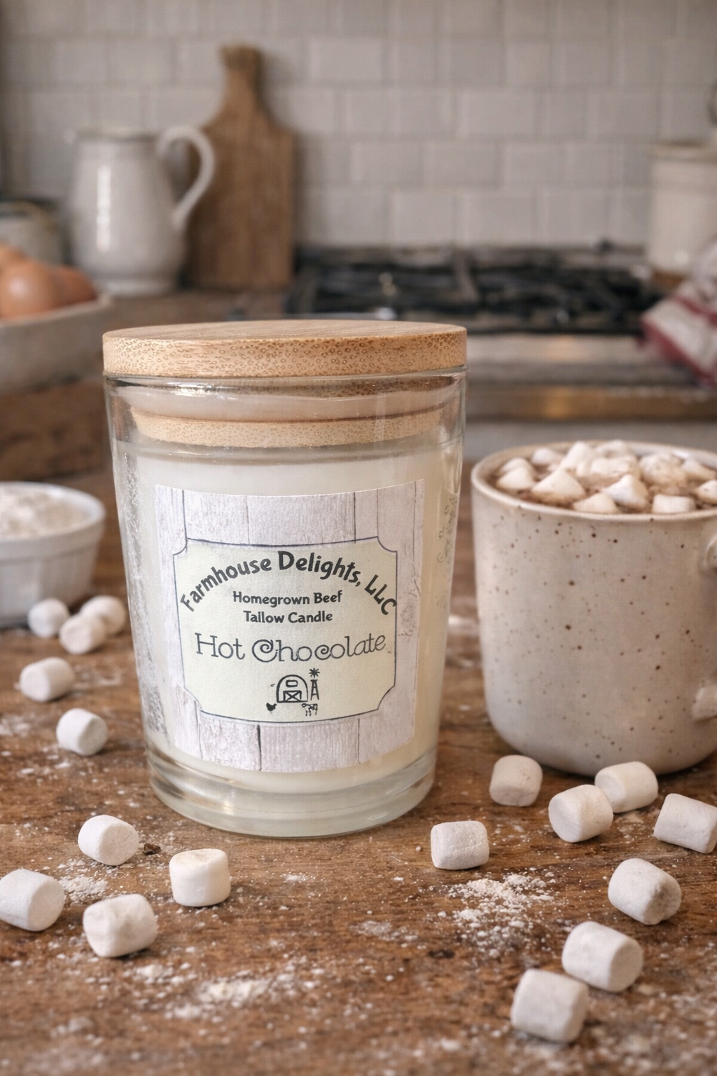 Hot Chocolate Tallow Candle