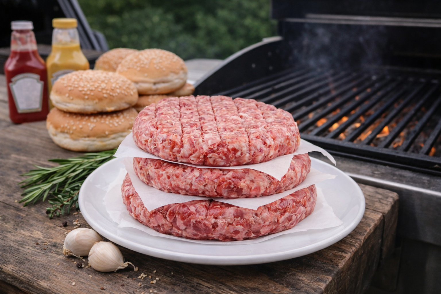 Hamburger Patties $8.00/#