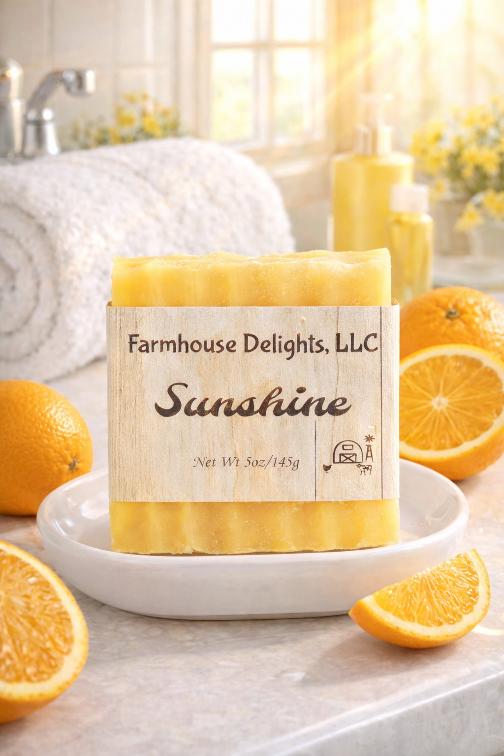 Sunshine Beef Tallow Soap