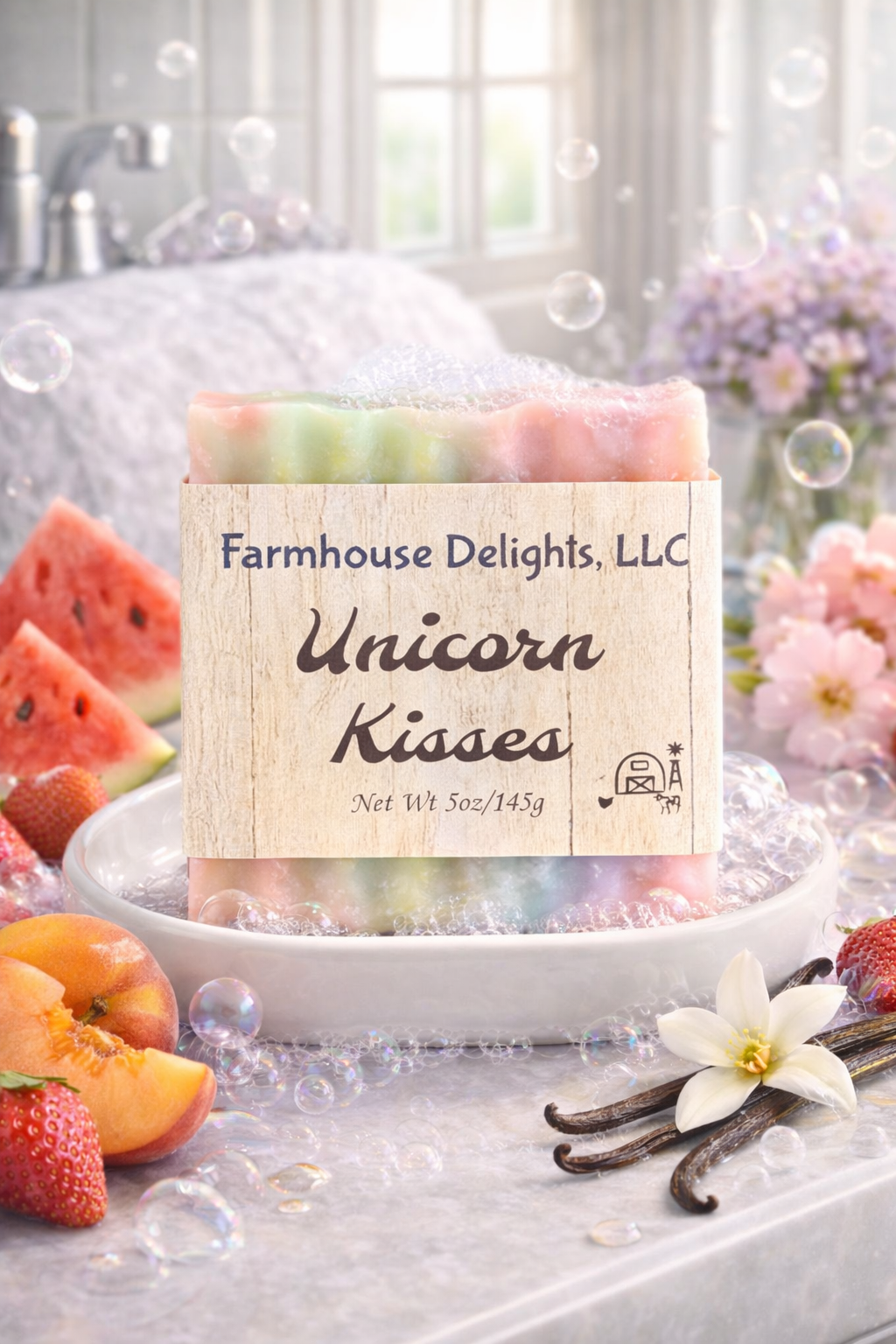 Unicorn Kisses Beef Tallow Soap