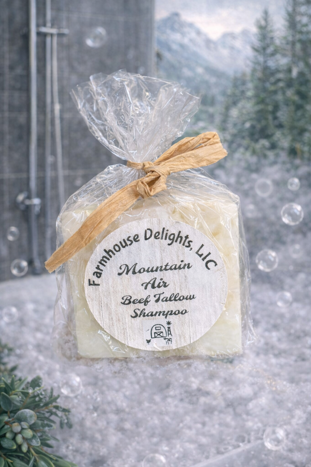 Mountain Air Beef Tallow Shampoo Bar