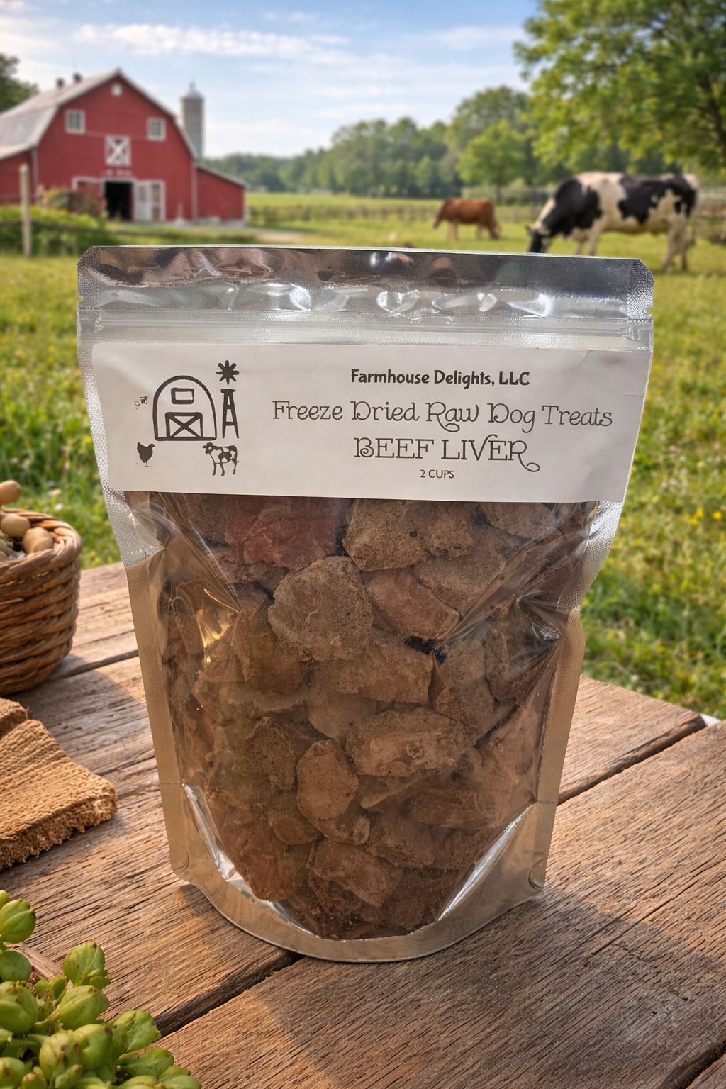 Beef Liver Freeze Dried Dog Treats