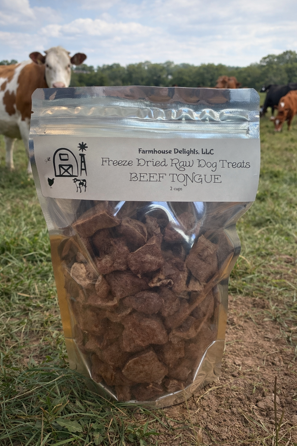 Beef Tongue Freeze Dried Dog Treats