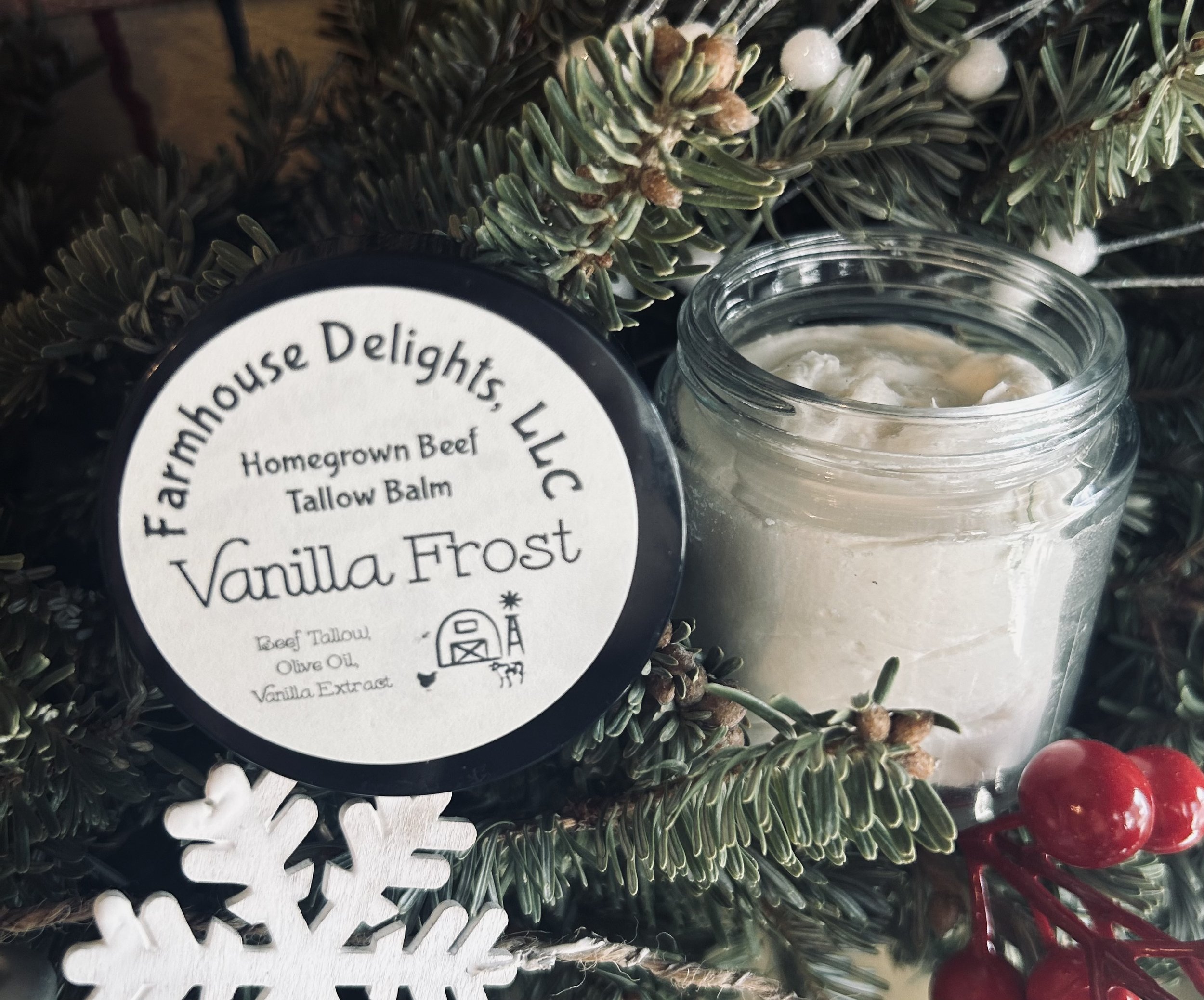 Vanilla Frost Beef Tallow Lotion