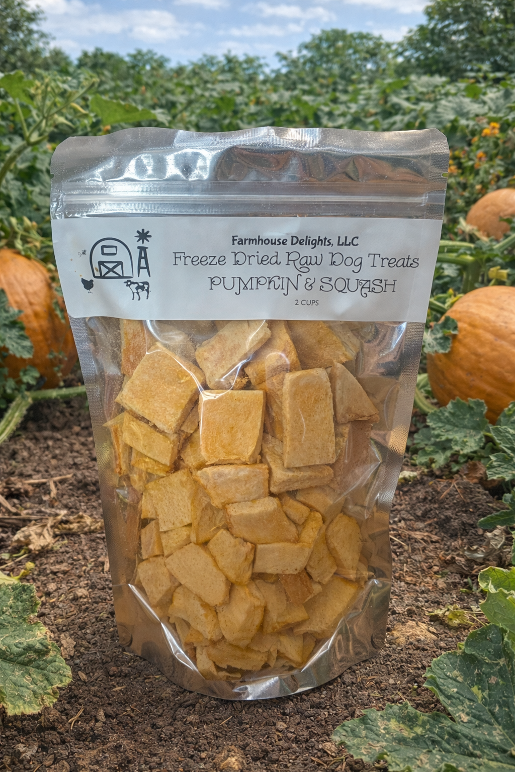 Pumpkin & Squash Mix Freeze Dried Dog Treats (Copy)