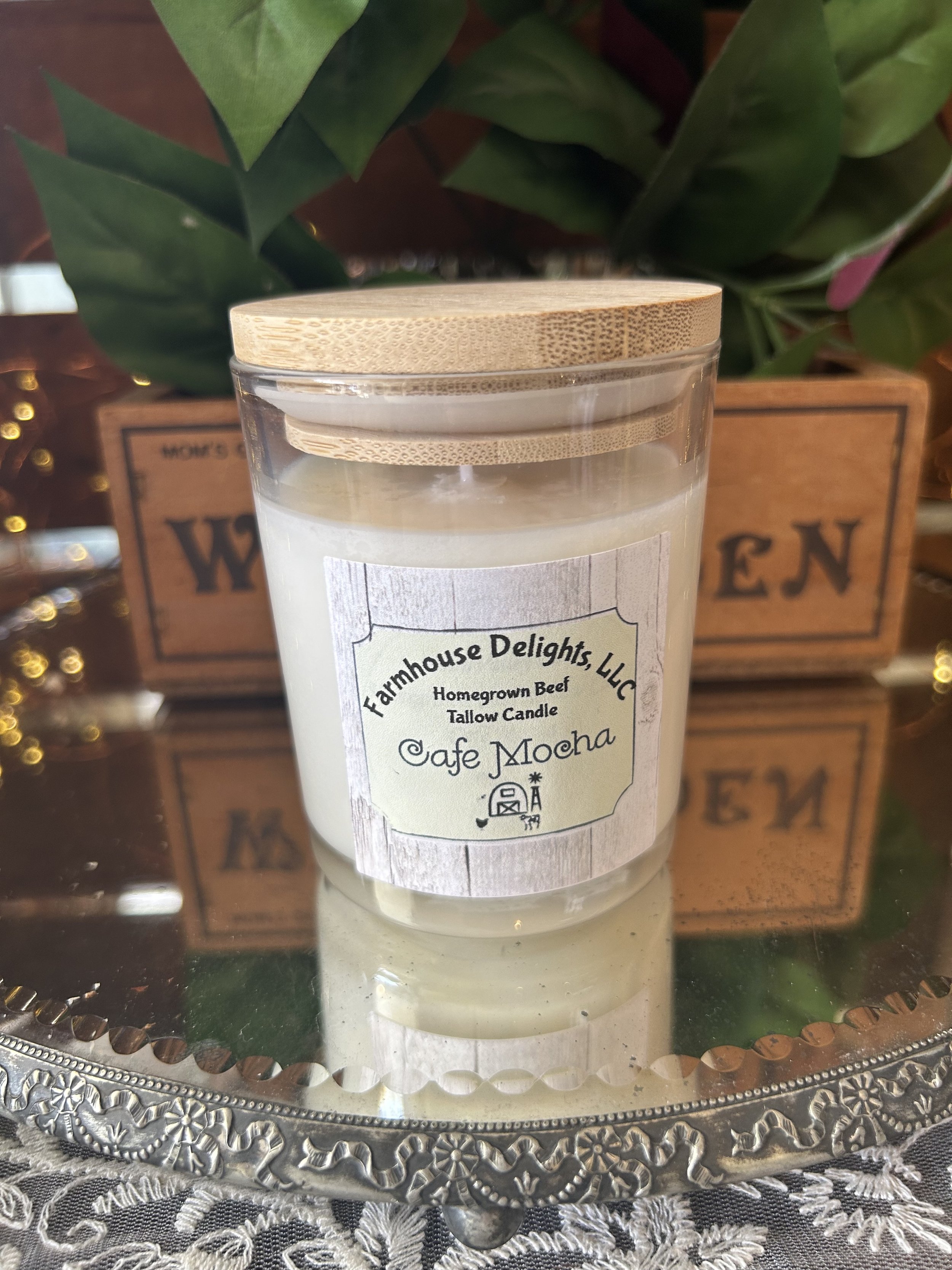 Cafe Mocha Tallow Candle