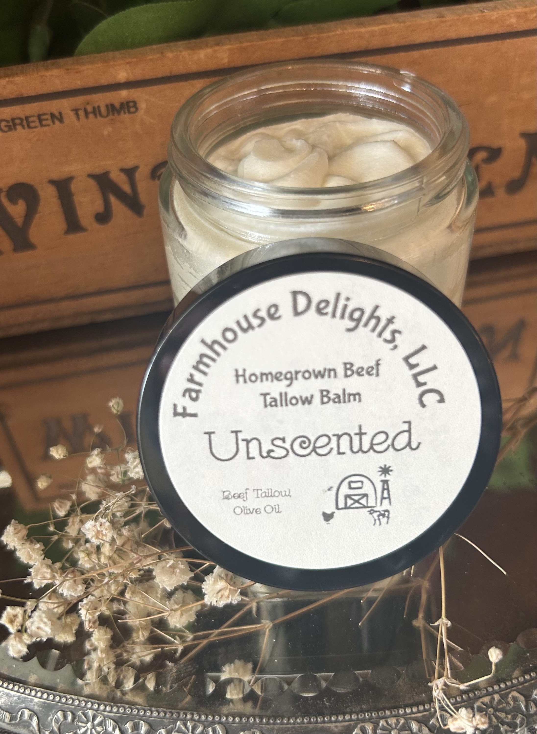 Unscented Beef Tallow Lotion