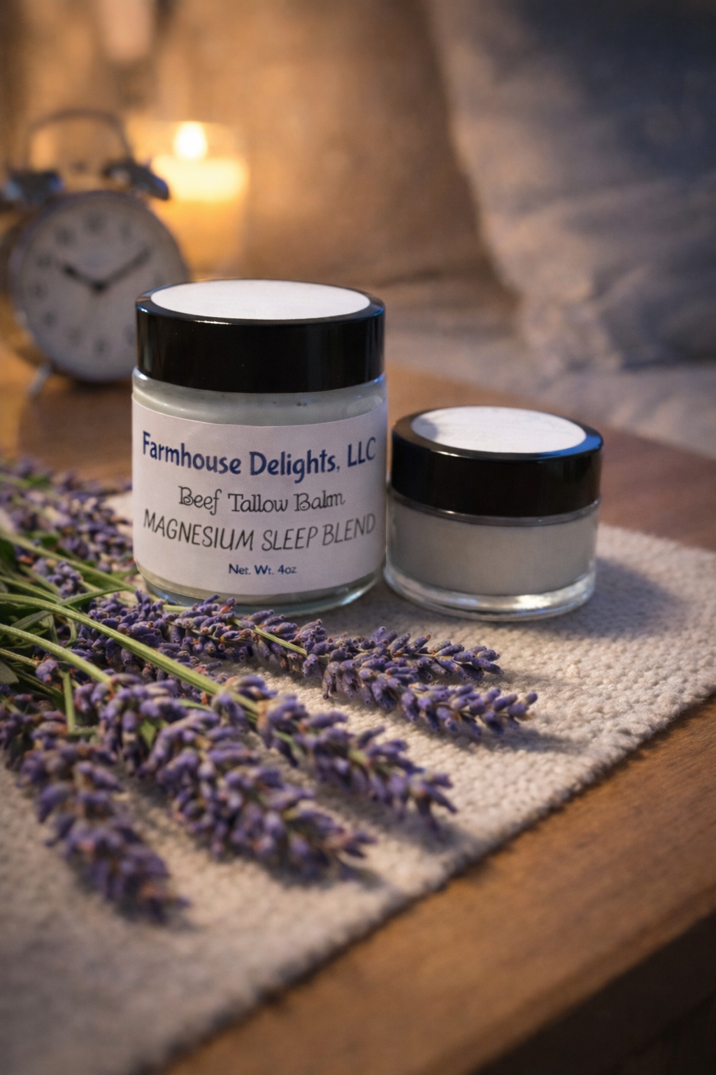 Magnesium Infused Sleep Blend Beef Tallow Lotion