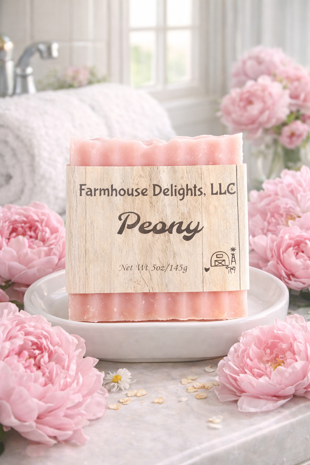 Peony Beef Tallow Soap