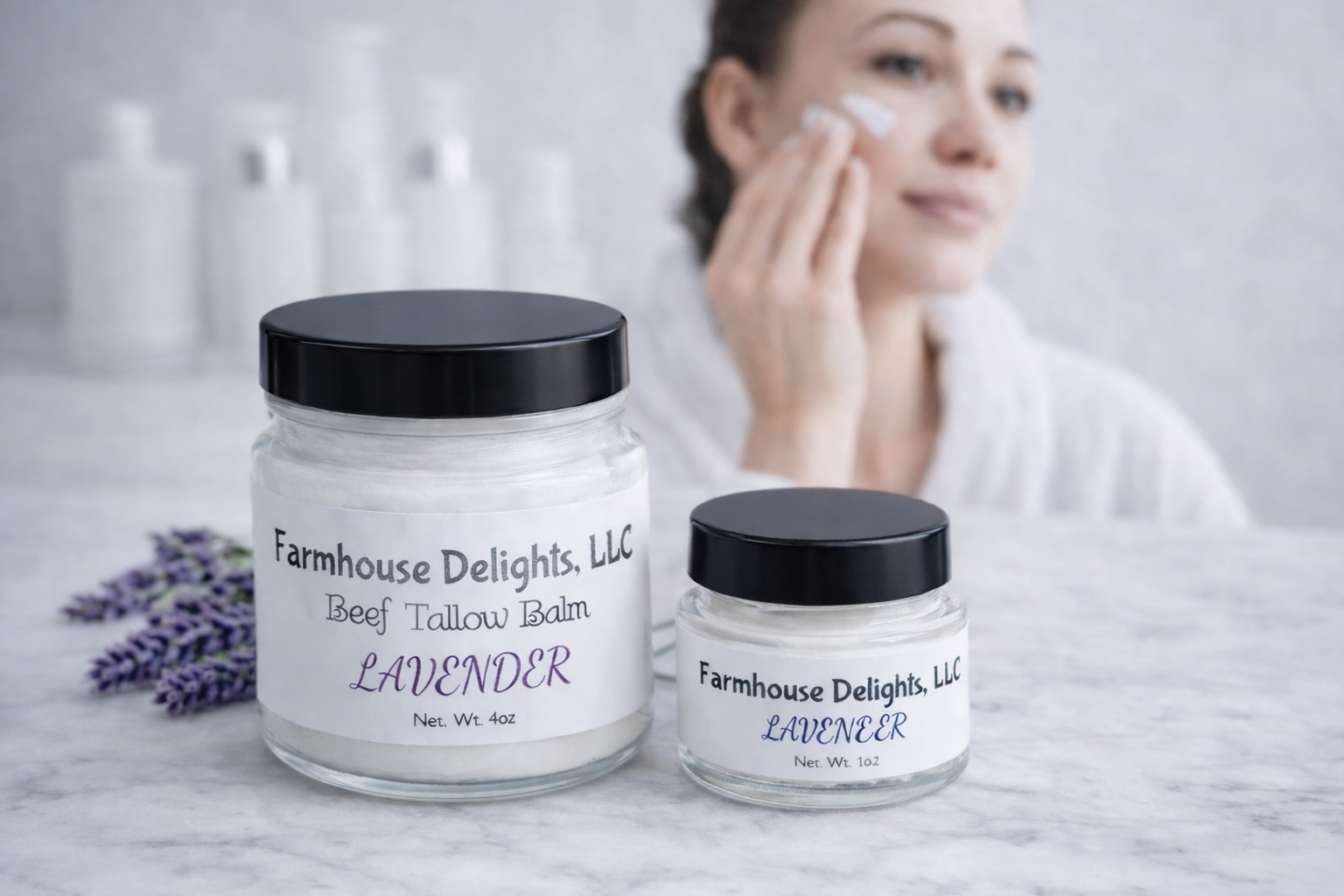 Lavender Beef Tallow Lotion