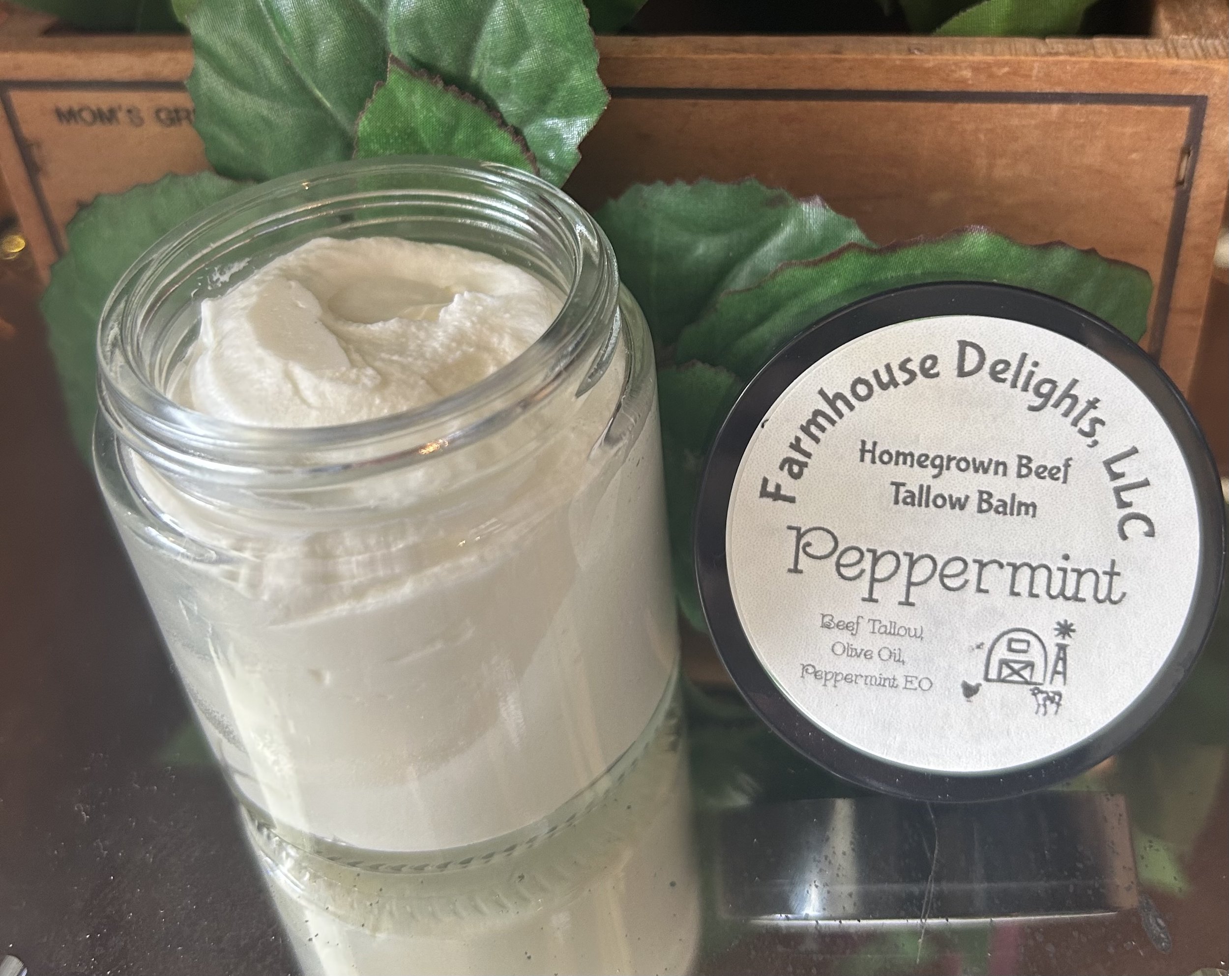 Peppermint Beef Tallow Lotion