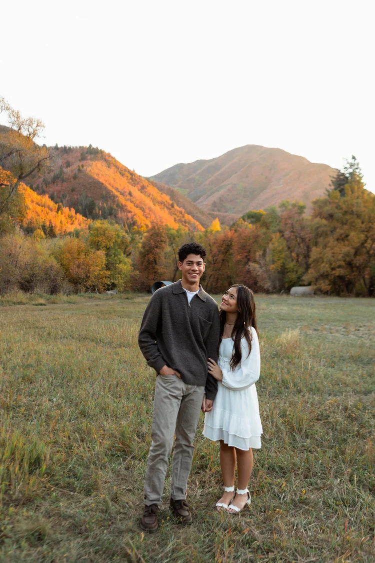 Fall couples session in Utah