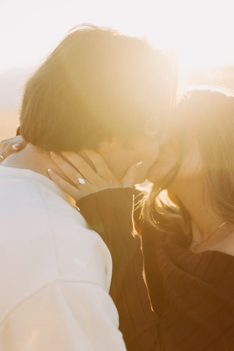Fall couples session at Tunnel Springs, Utah