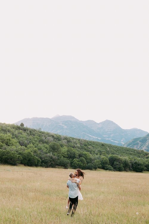 Engagement photos in Provo, Utah
