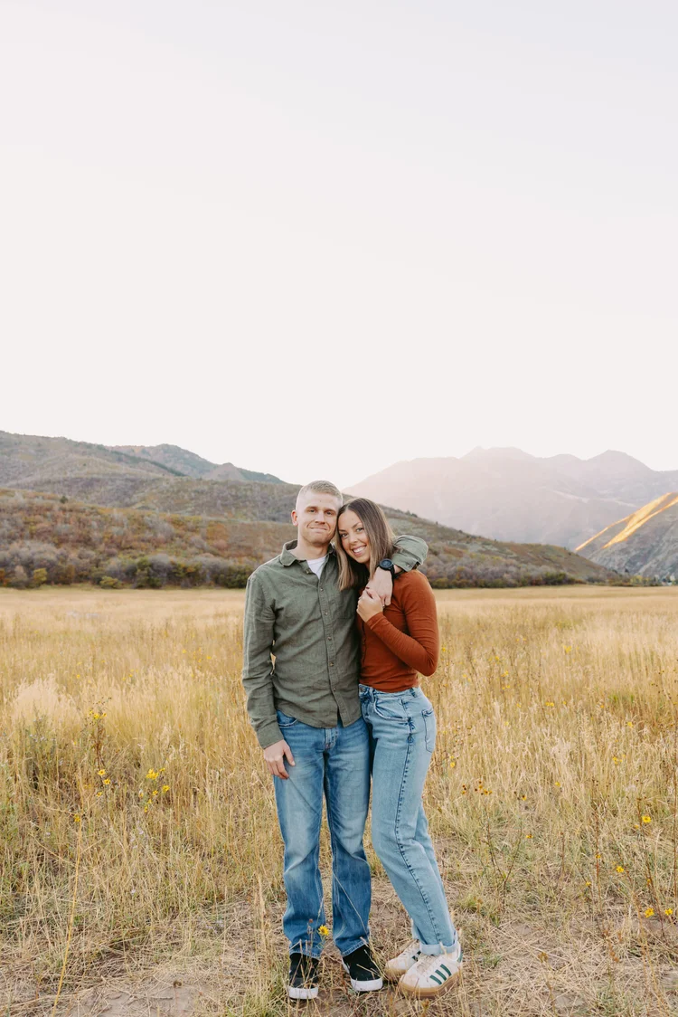 Fall mini session portrait in Utah County