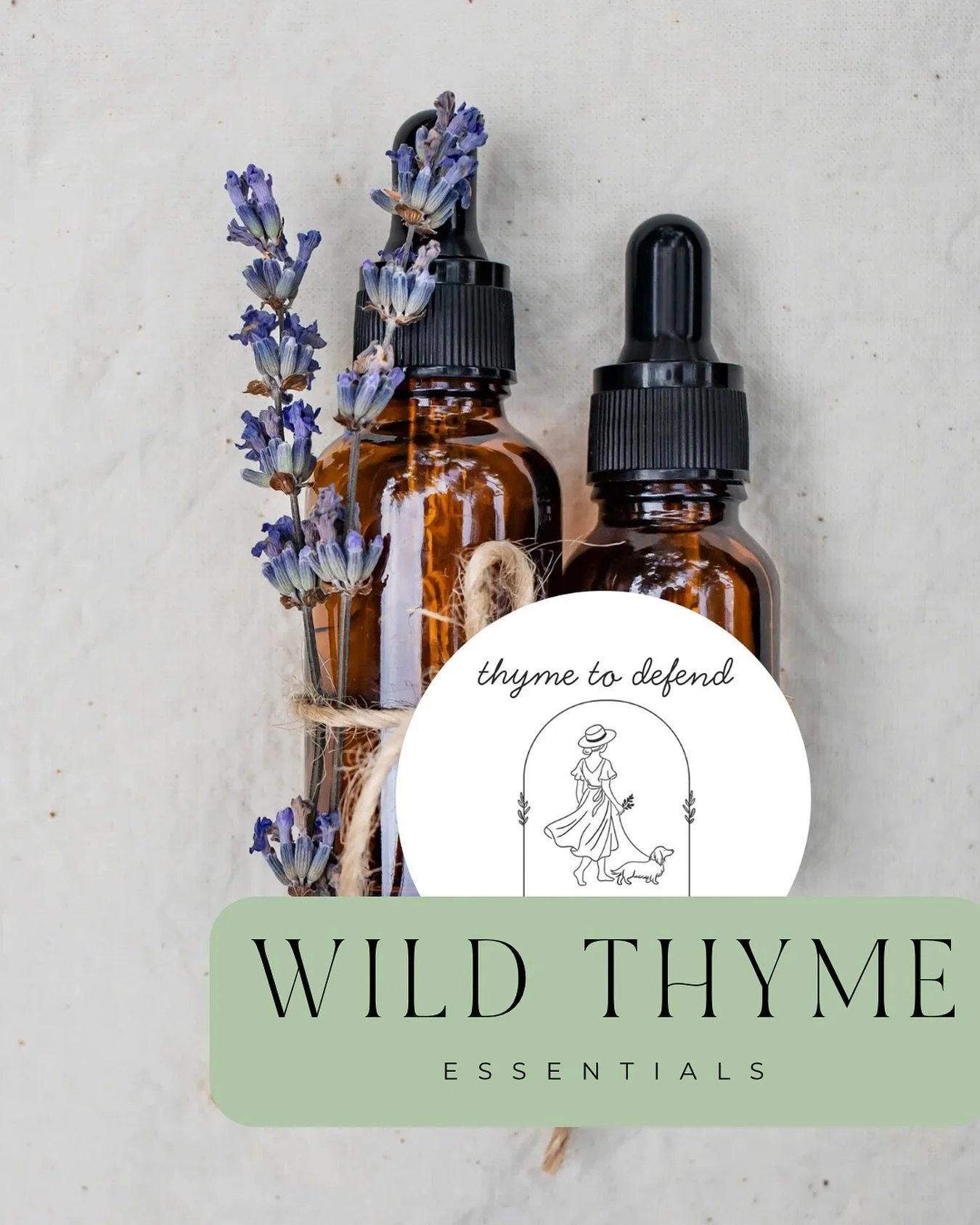 I created this blend because I wanted something that felt good to use.

Not just safe.
Not just &ldquo;natural.&rdquo;

But something that was truly supportive, for the dog, and the person applying it.

Thyme to Defend is a daily-use flea oil I formu