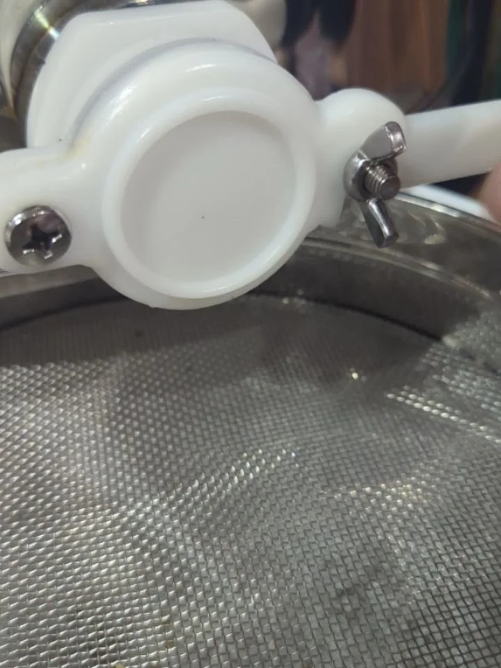 We had so much fun at our harvest gathering tonight!! Beautiful light amber honey from Dusk's hive. We can't wait to share with all at Rocktember on September 6th!! 🐝🍯❤️