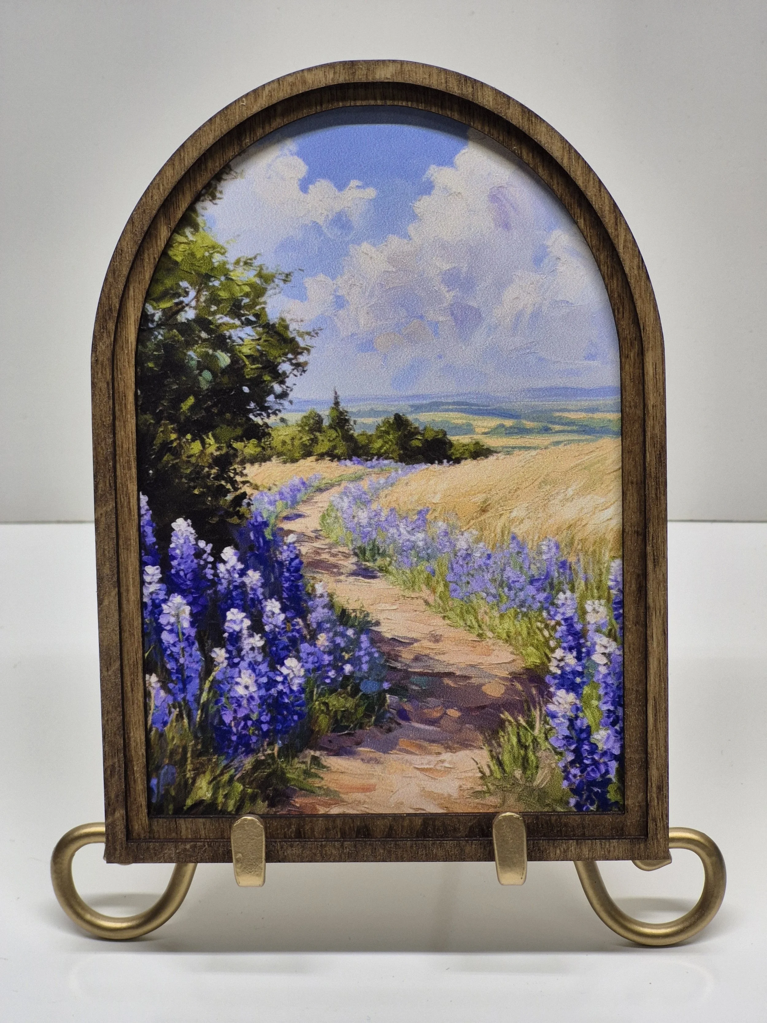 Lavender Field Printed Picture