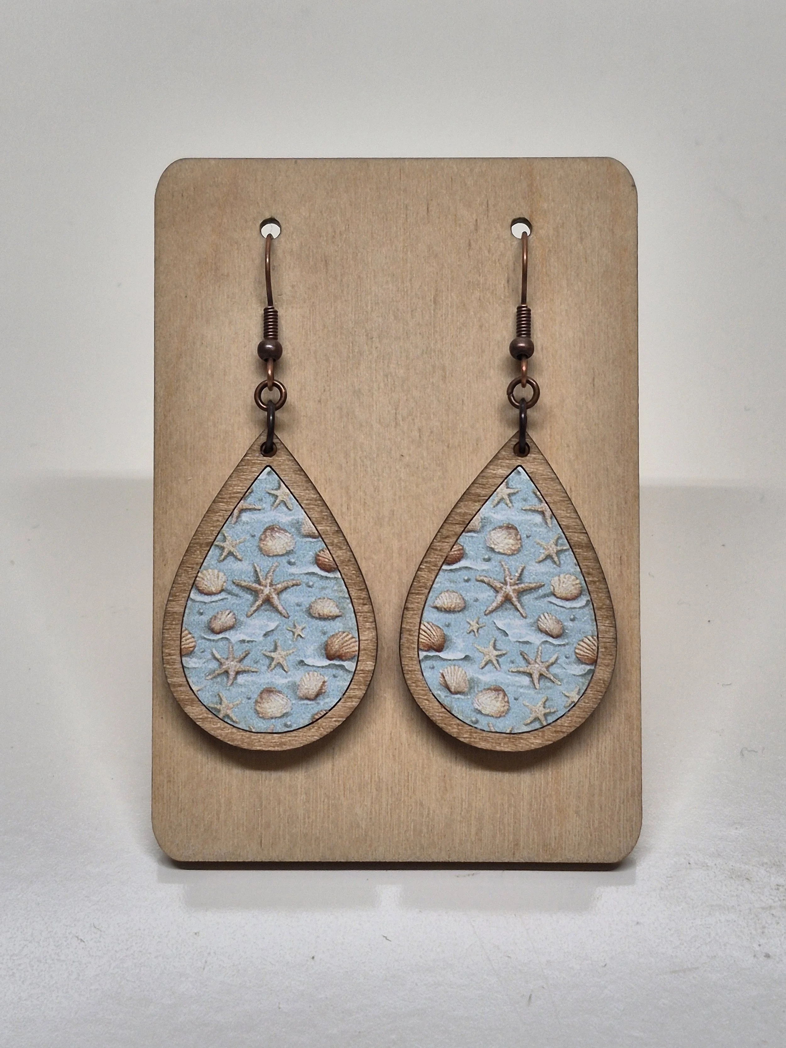 Beach Them Teardrop Dangle Earrings