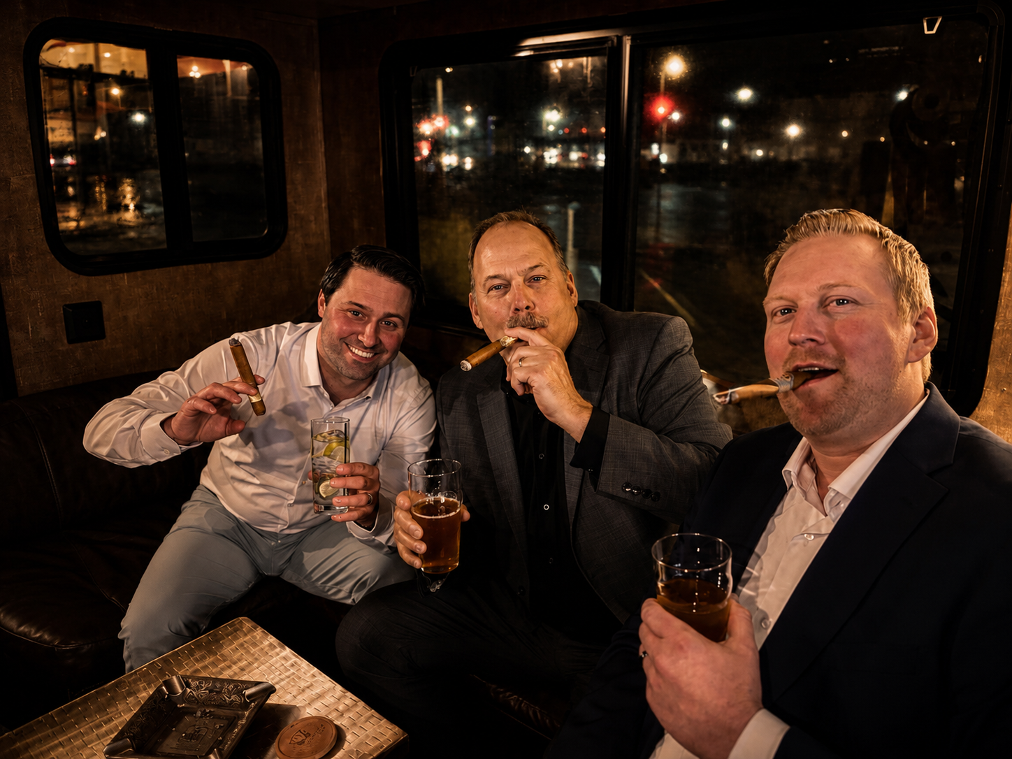 Creating an elevated cigar lounge experience for corporate gatherings, client appreciation events, networking receptions and executive entertainment.