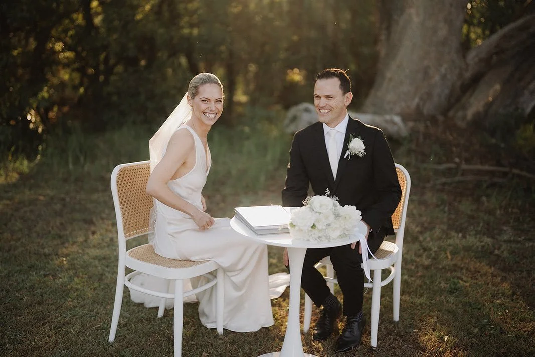 Steph and Ben couldn&rsquo;t have been happier to be married, just look at those infectious smiles!! You can literally feel their joy and excitement oozing from these photos, so perfectly captured by the amazing @thomstewart ❤️

&bull;⁣⁣⁣⁣⁣⁣⁣
⁣⁣⁣⁣⁣⁣⁣