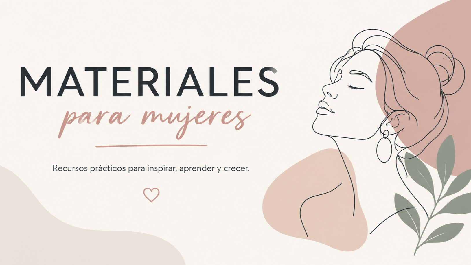 Materiales para mujeres