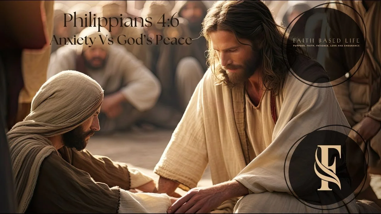 Anxiety Vs God's Peace | Philippians 4:6 | A promise for you