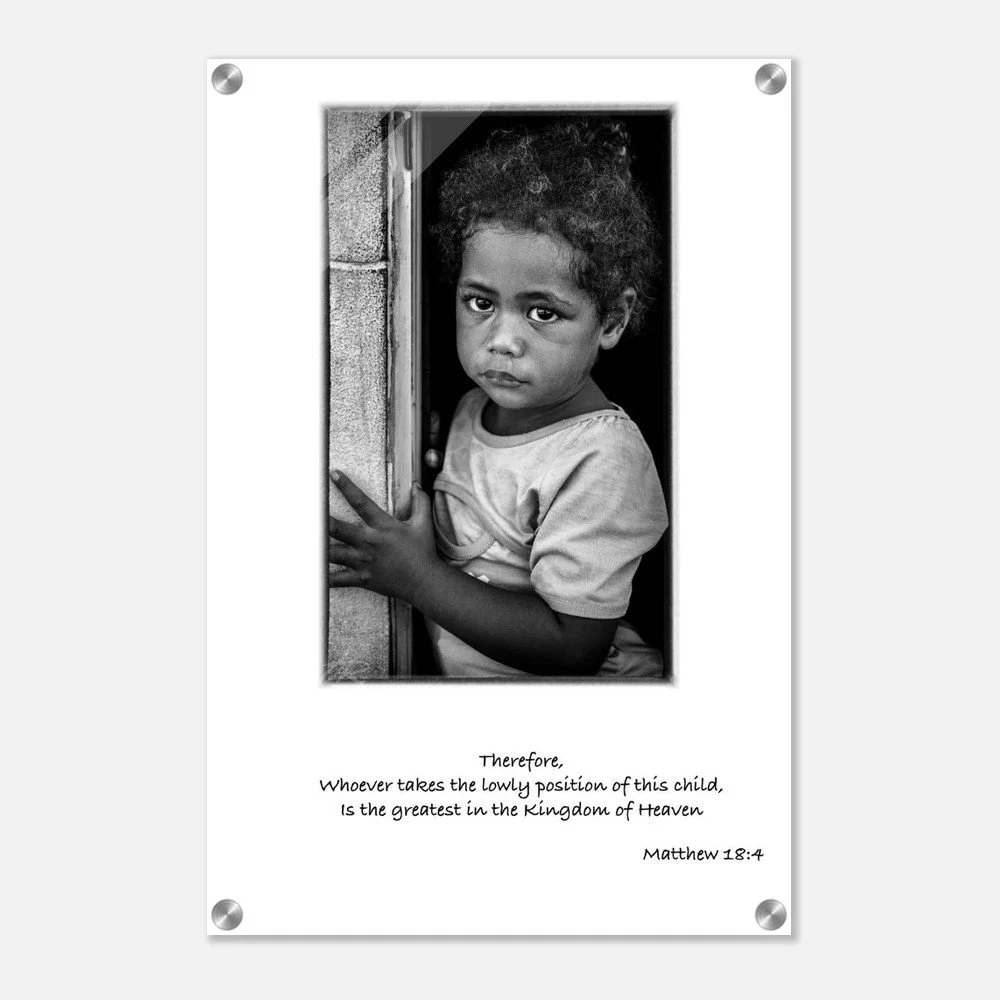 Child of God Acrylic Print 40cm X 60cm