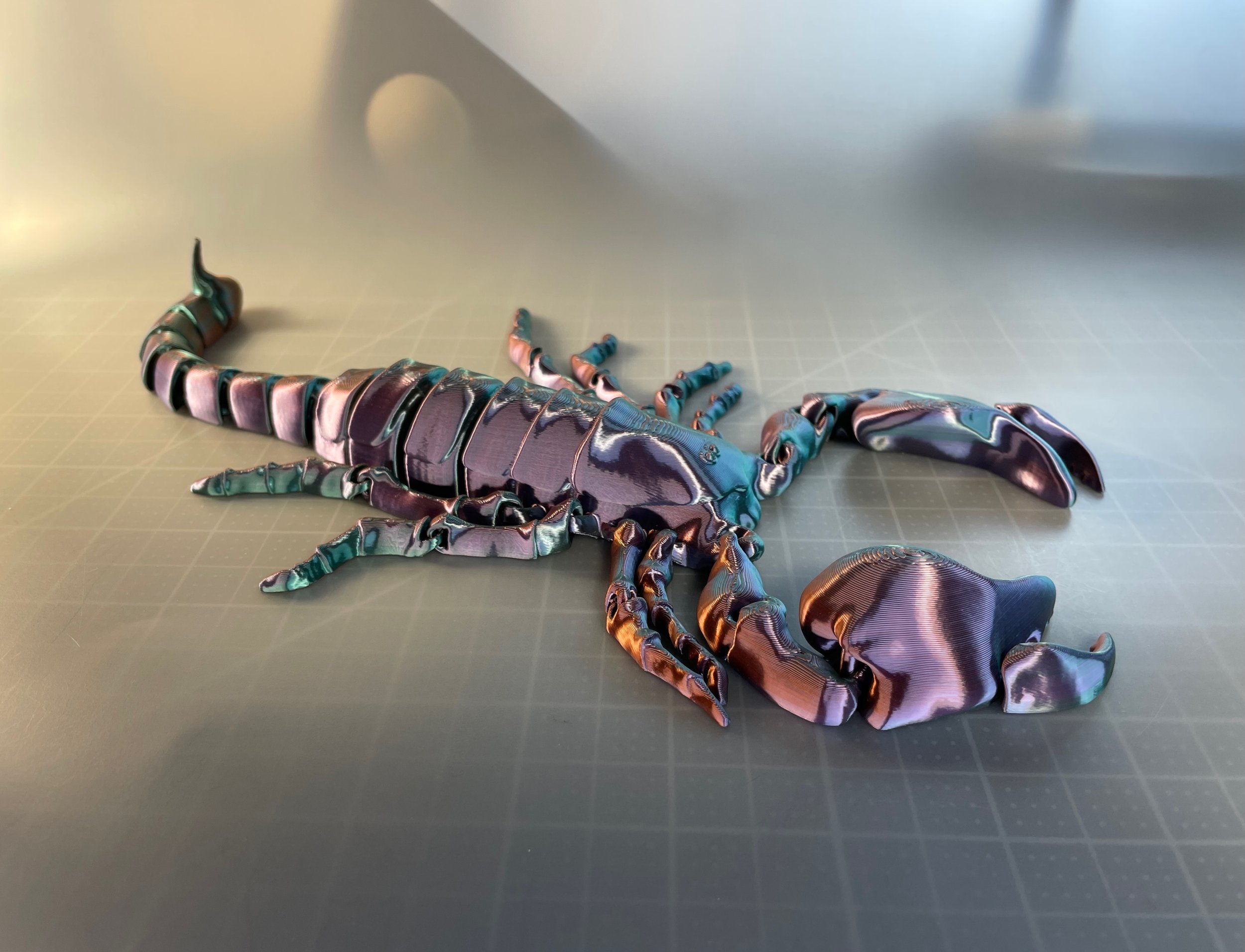 Scorpion Collectible Statue High-Quality 3D Printed Figure.jpeg